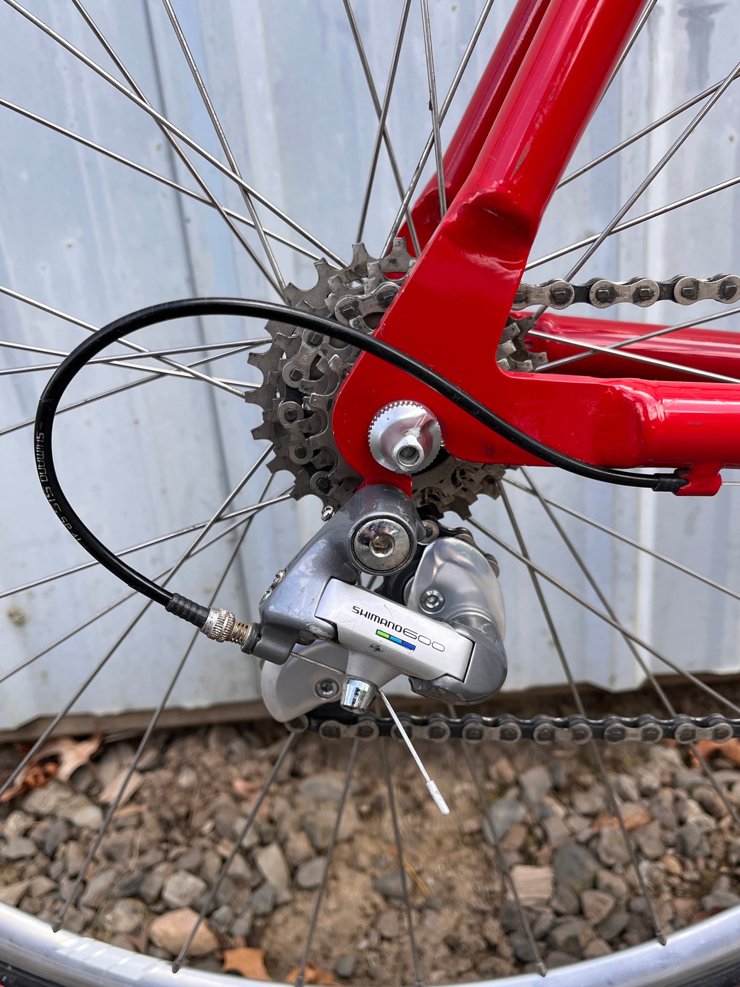 Klein Quantum road bike Shimano 600 53cm frame custom refurbished