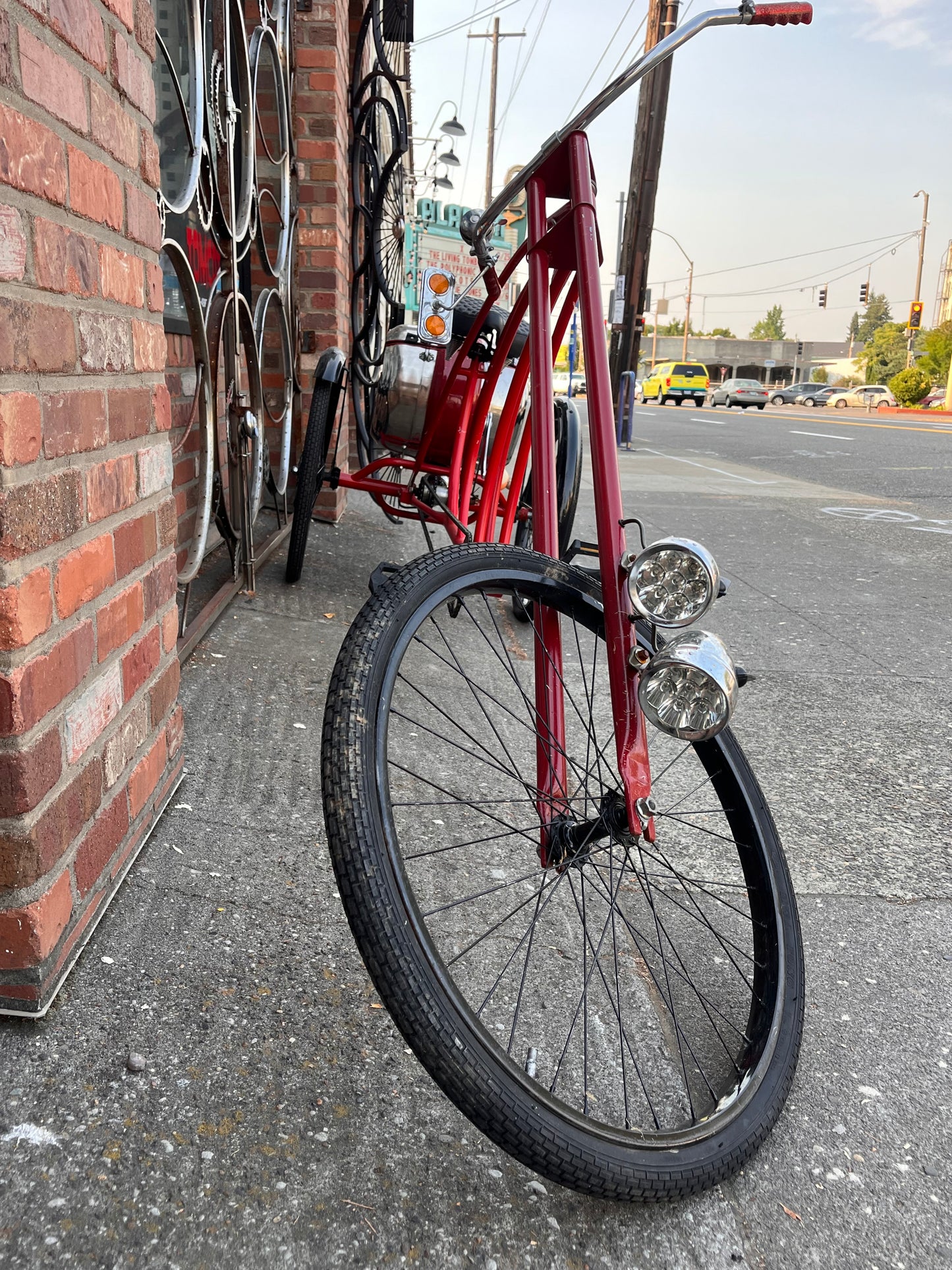 Boozer Cruisers full custom 3 speed chopper trike refurbished