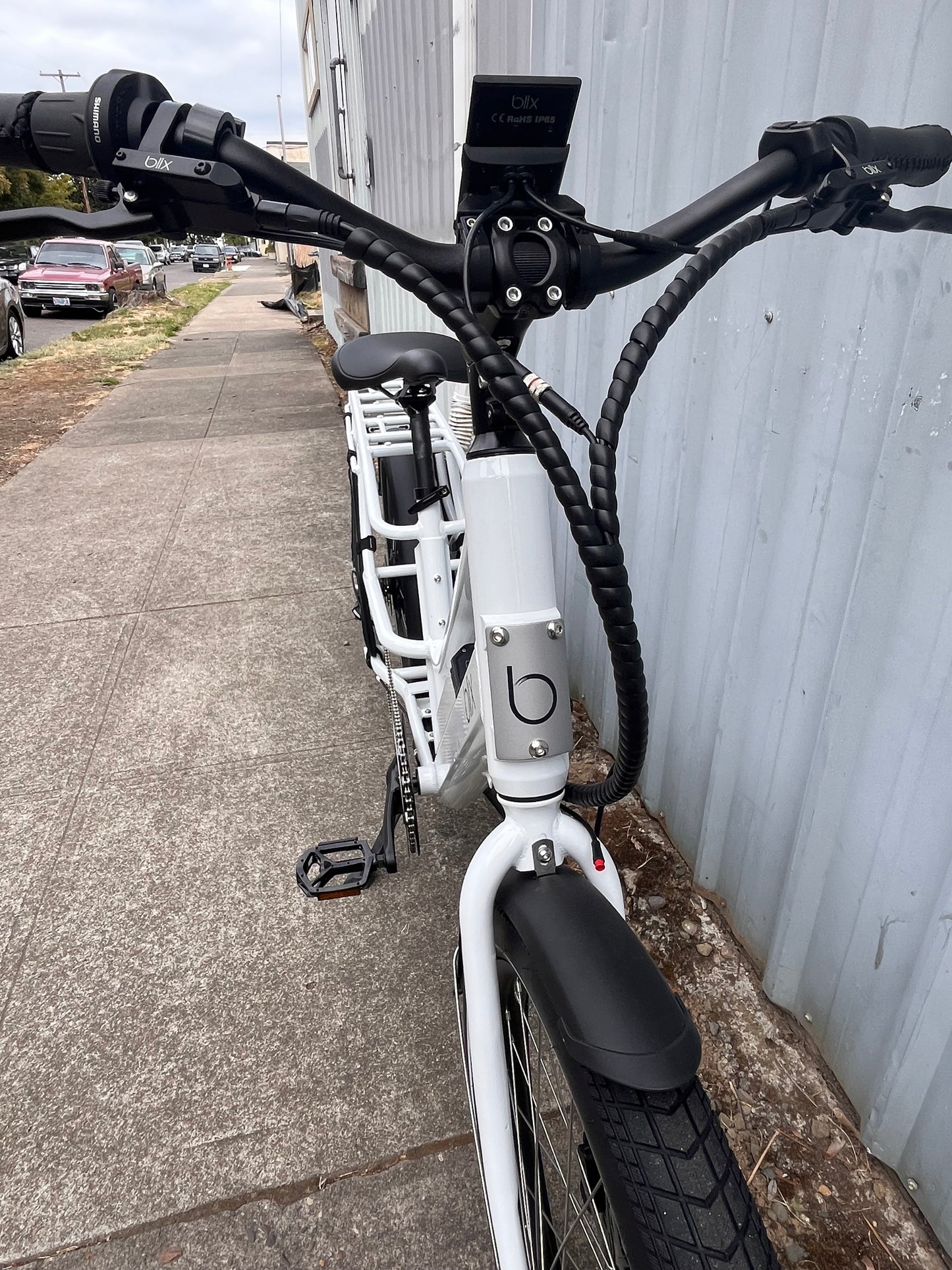 Blix Packa Genie cargo e-bike white, New