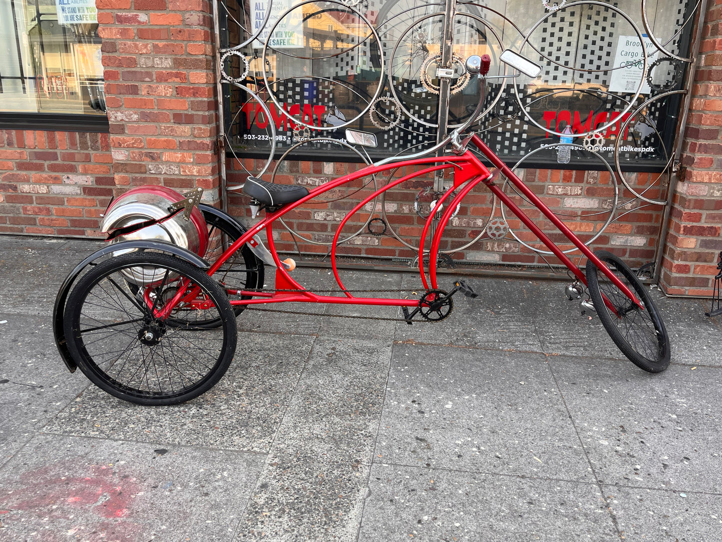 Boozer Cruisers full custom 3 speed chopper trike refurbished