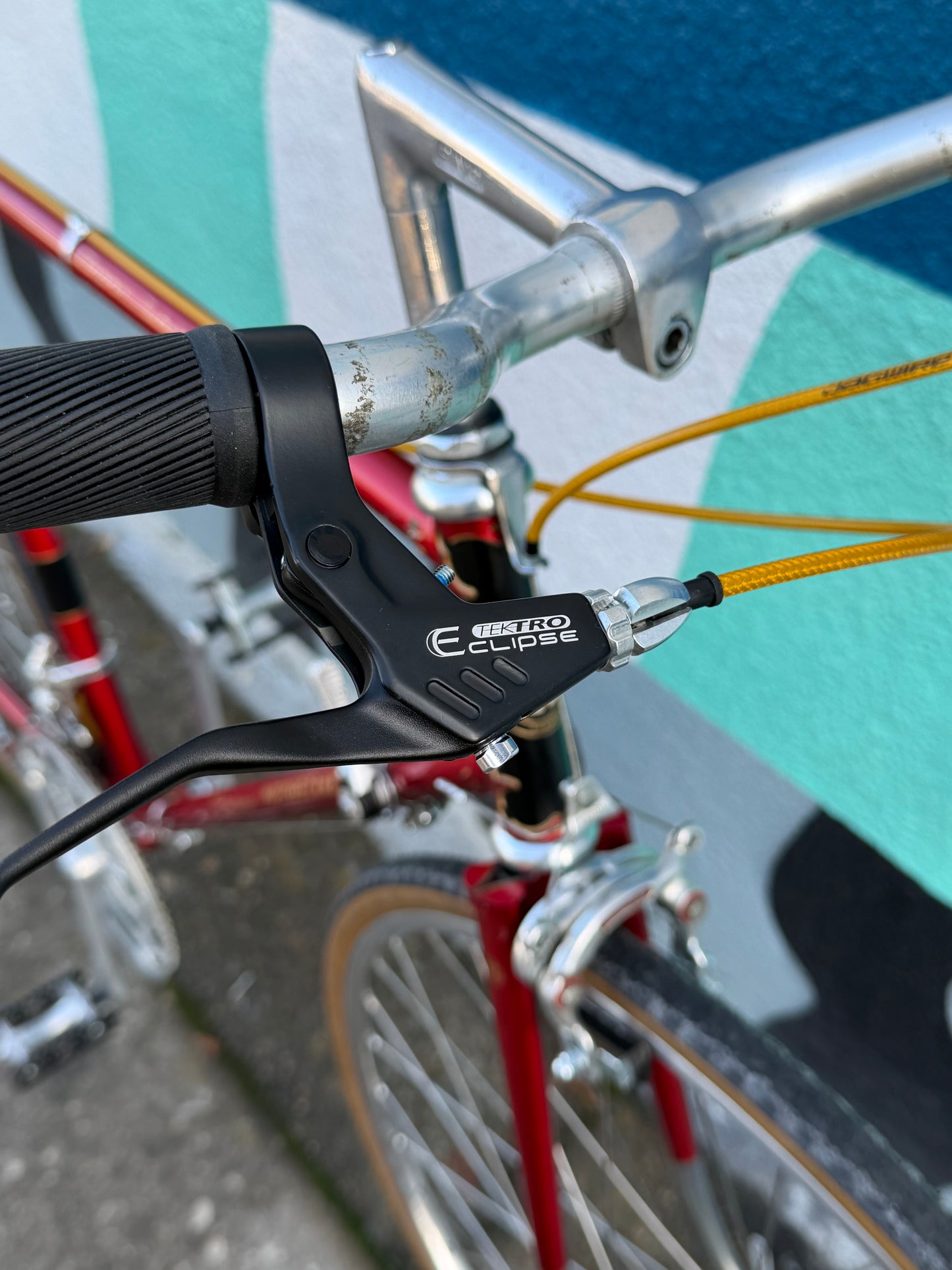 Motobecane Grand Jubilee road bike 57cm French Swiss custom refurbished