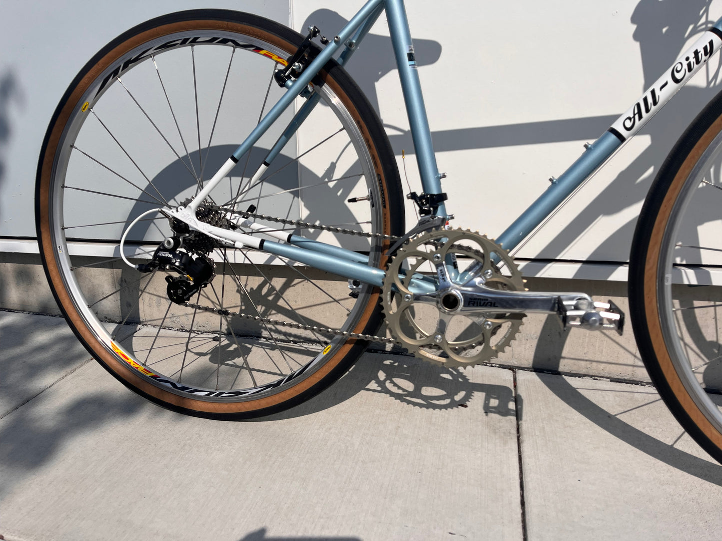 All City Space Horse SRAM Rival all road bike 700c custom build 49cm