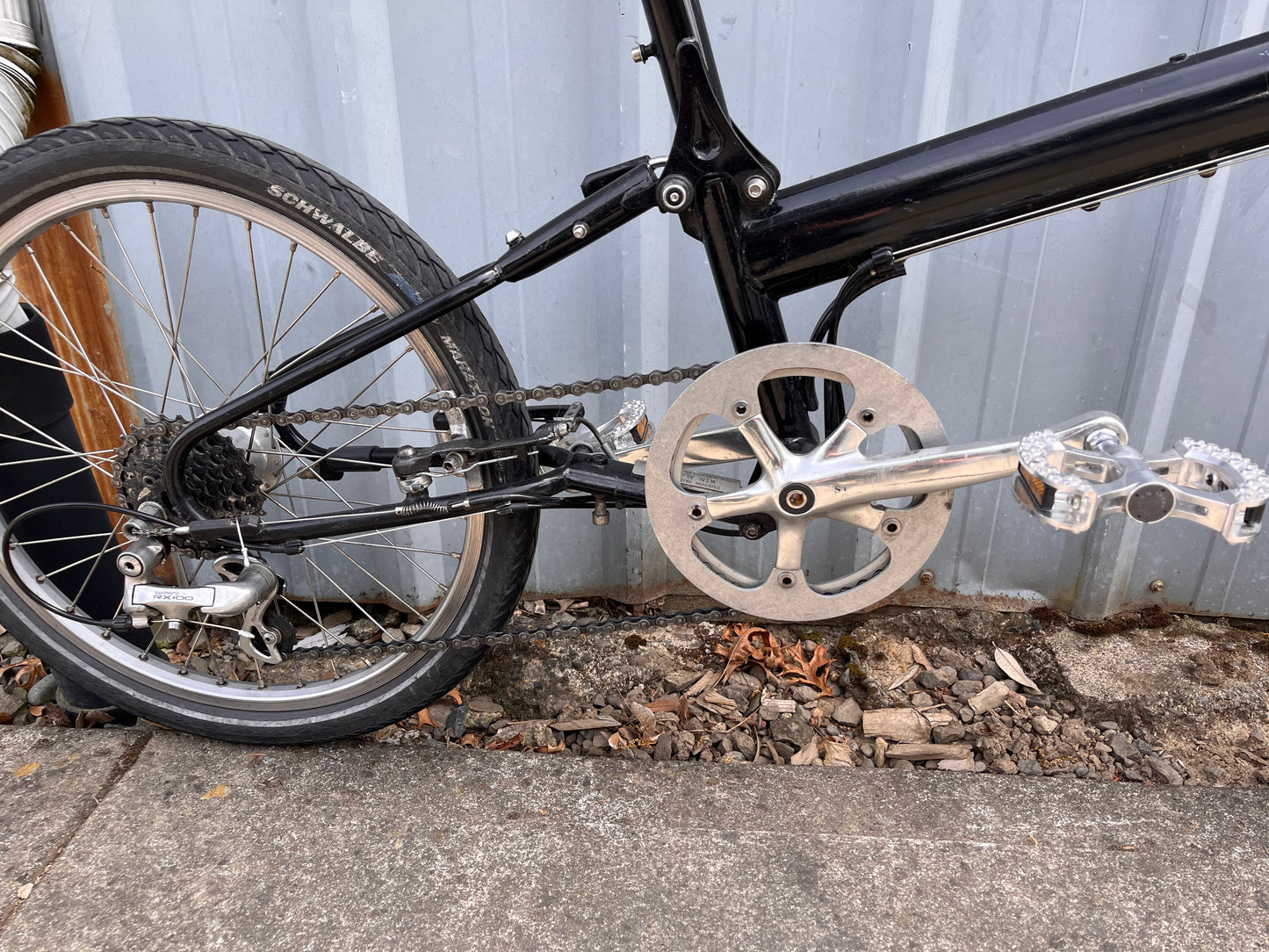 Bike Friday New World Tourist folding bike w travel case custom refurbished