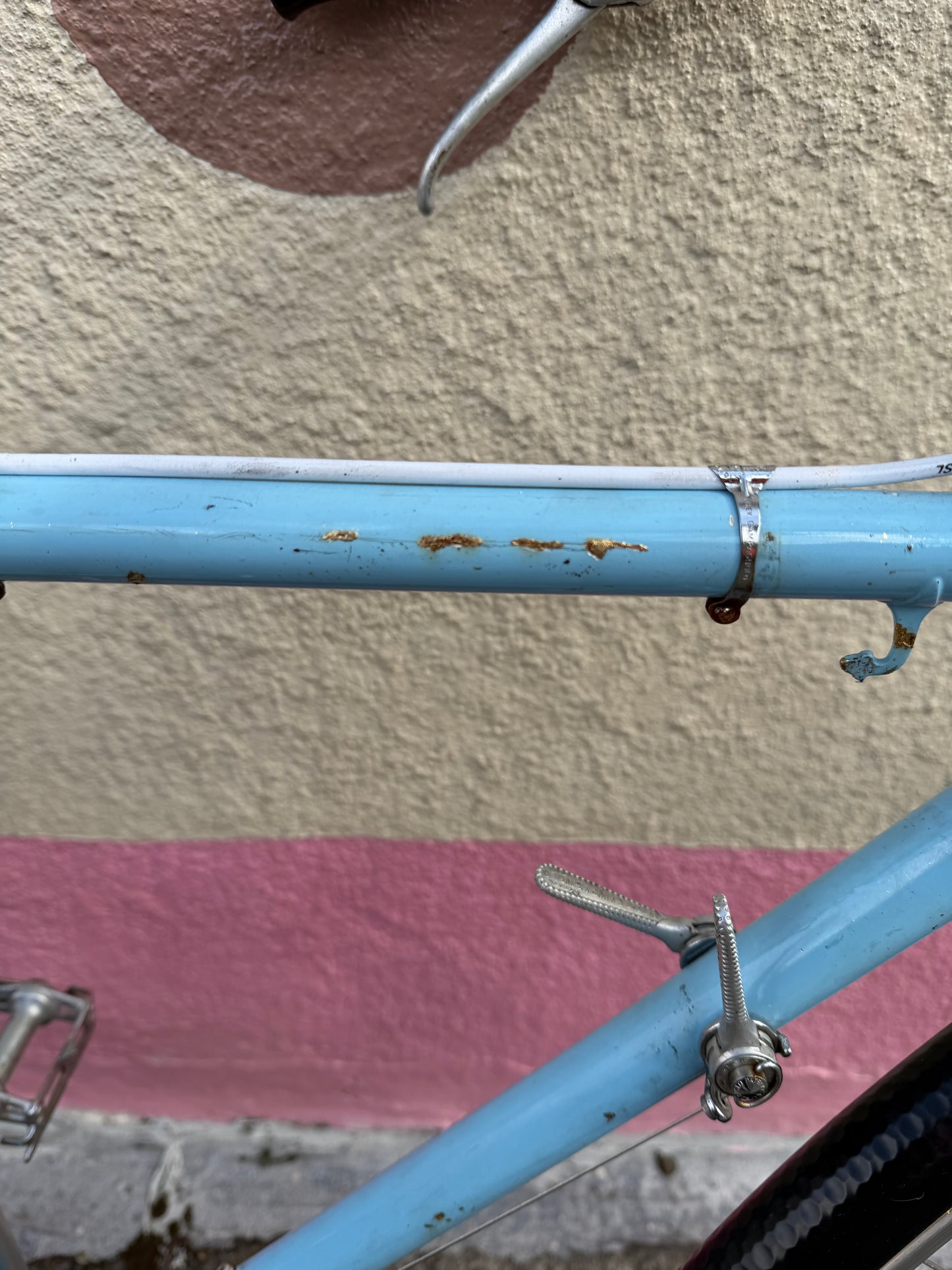 Carlton road bike vintage 60s 70s era, 55cm frame campag parts kintsugi custom refurbished