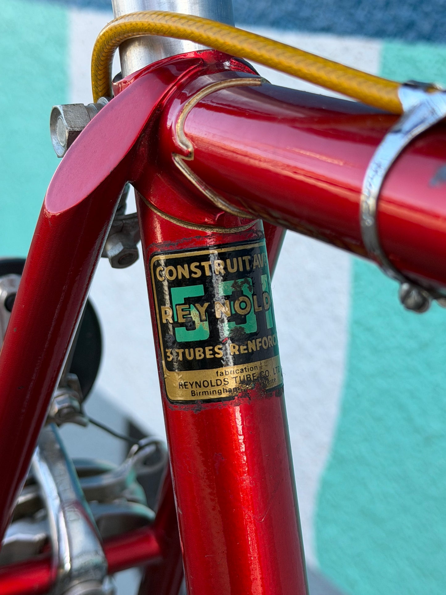 Motobecane Grand Jubilee road bike 57cm French Swiss custom refurbished