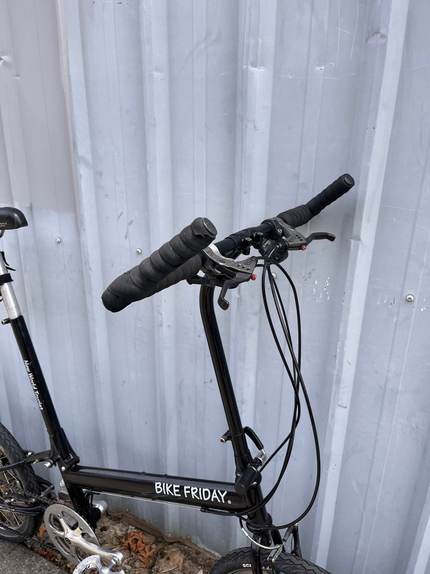 Bike Friday New World Tourist folding bike w travel case custom refurbished