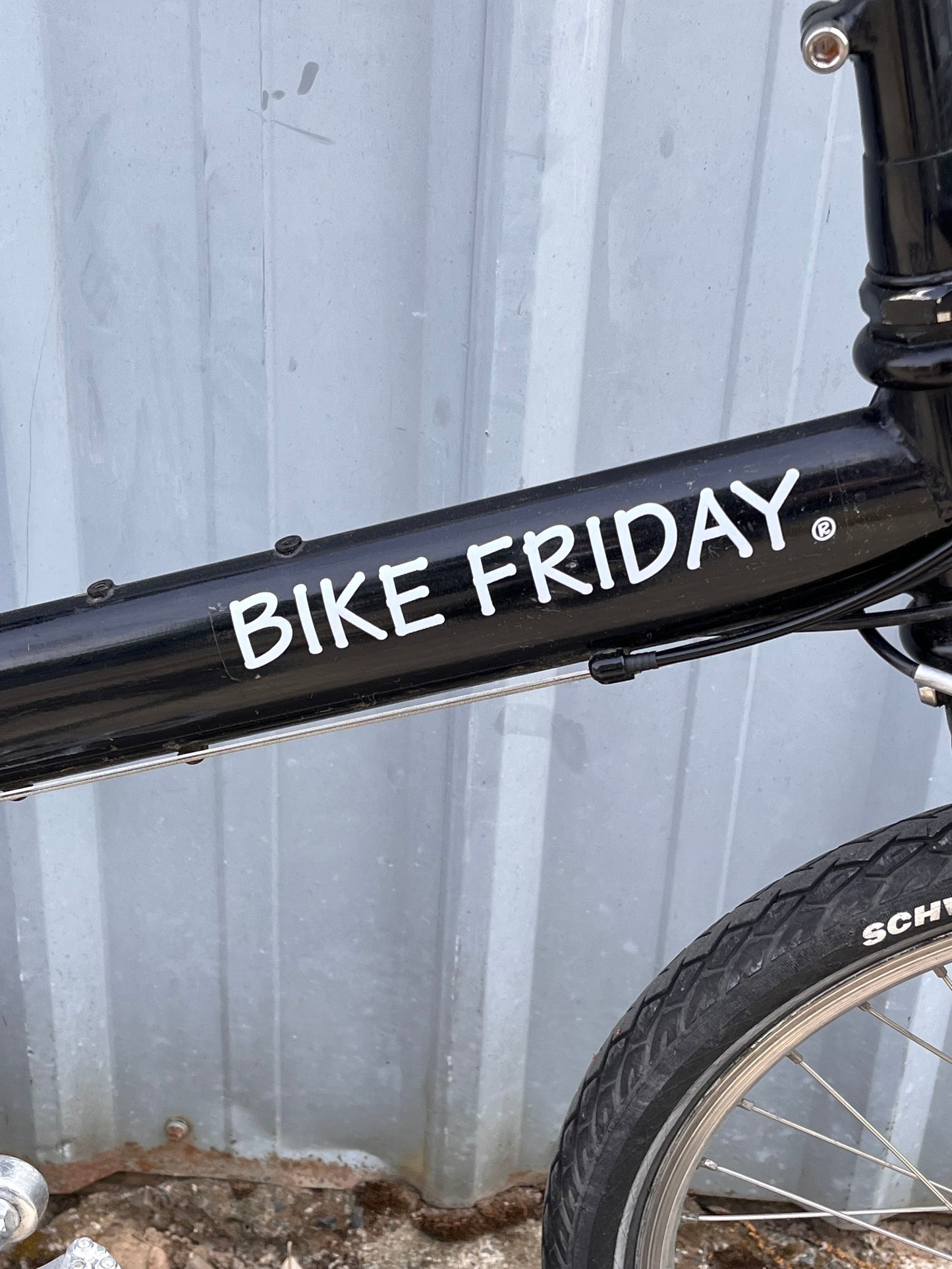 Bike Friday New World Tourist folding bike w travel case custom refurbished