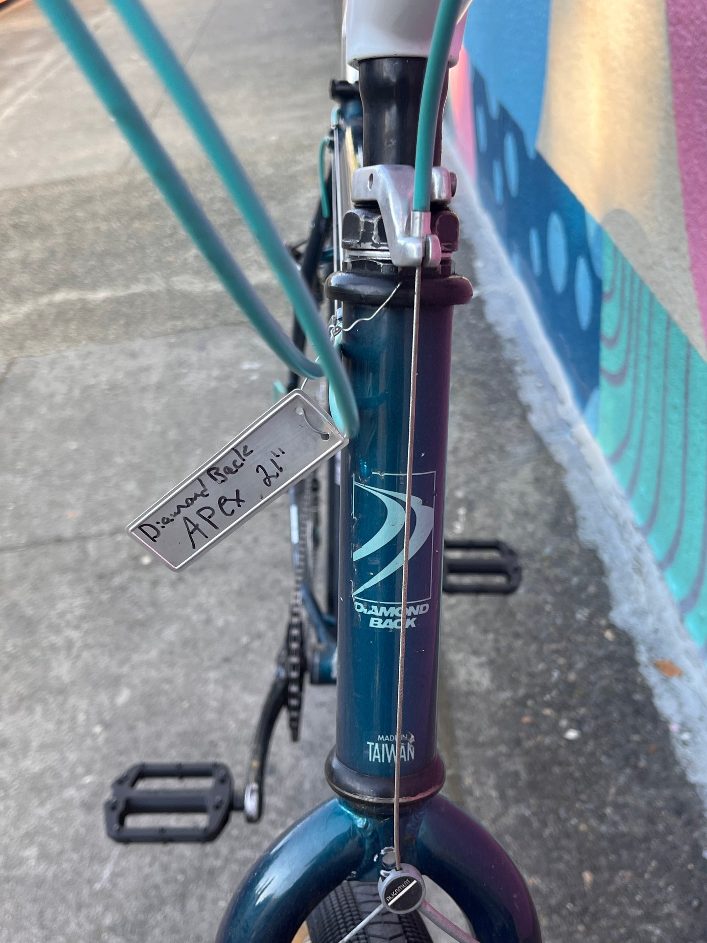 Diamondback Apex Commuter 21” conversion bike custom refurbished
