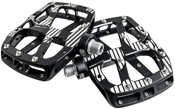 e*Thirteen Plus Pedals, black CNC aluminum with traction spikes