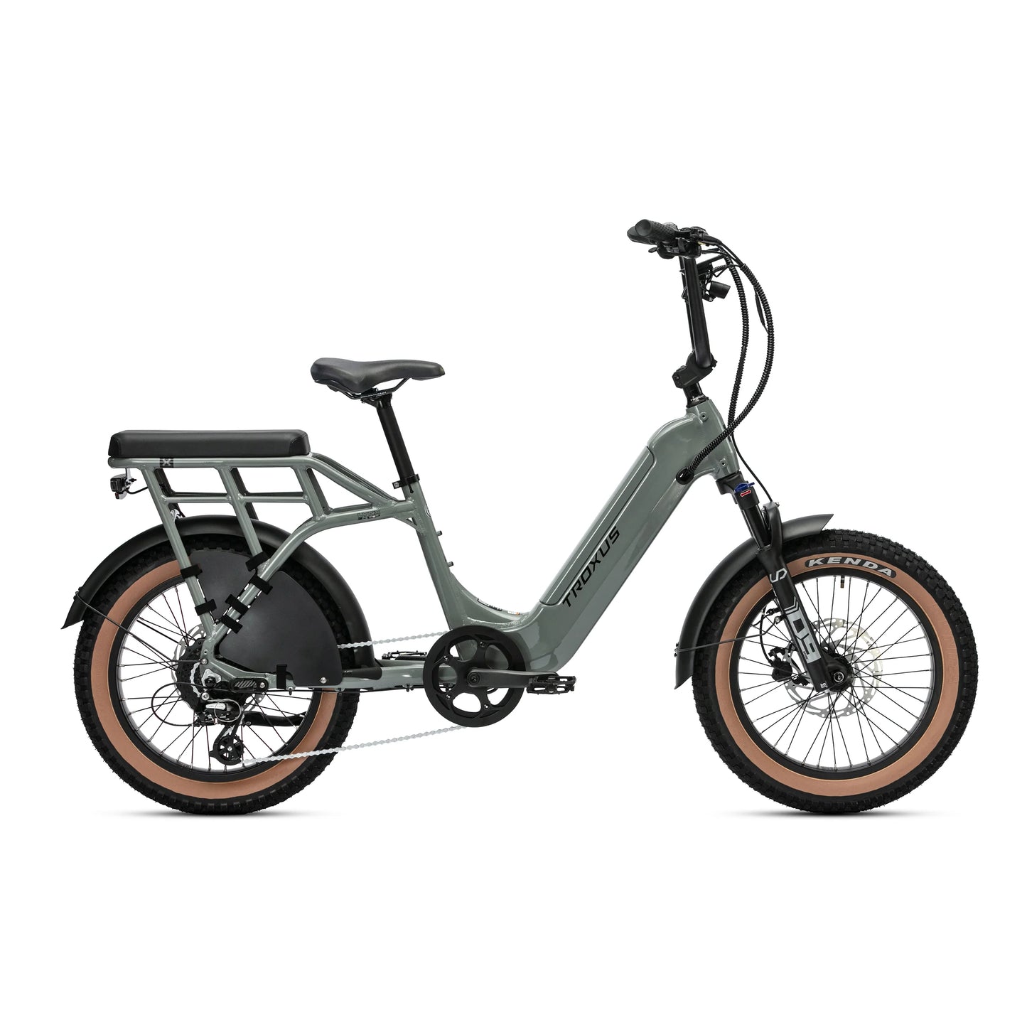 Troxus Lynx 2-Up Passenger Cargo e-Bike Class 2 PCEF