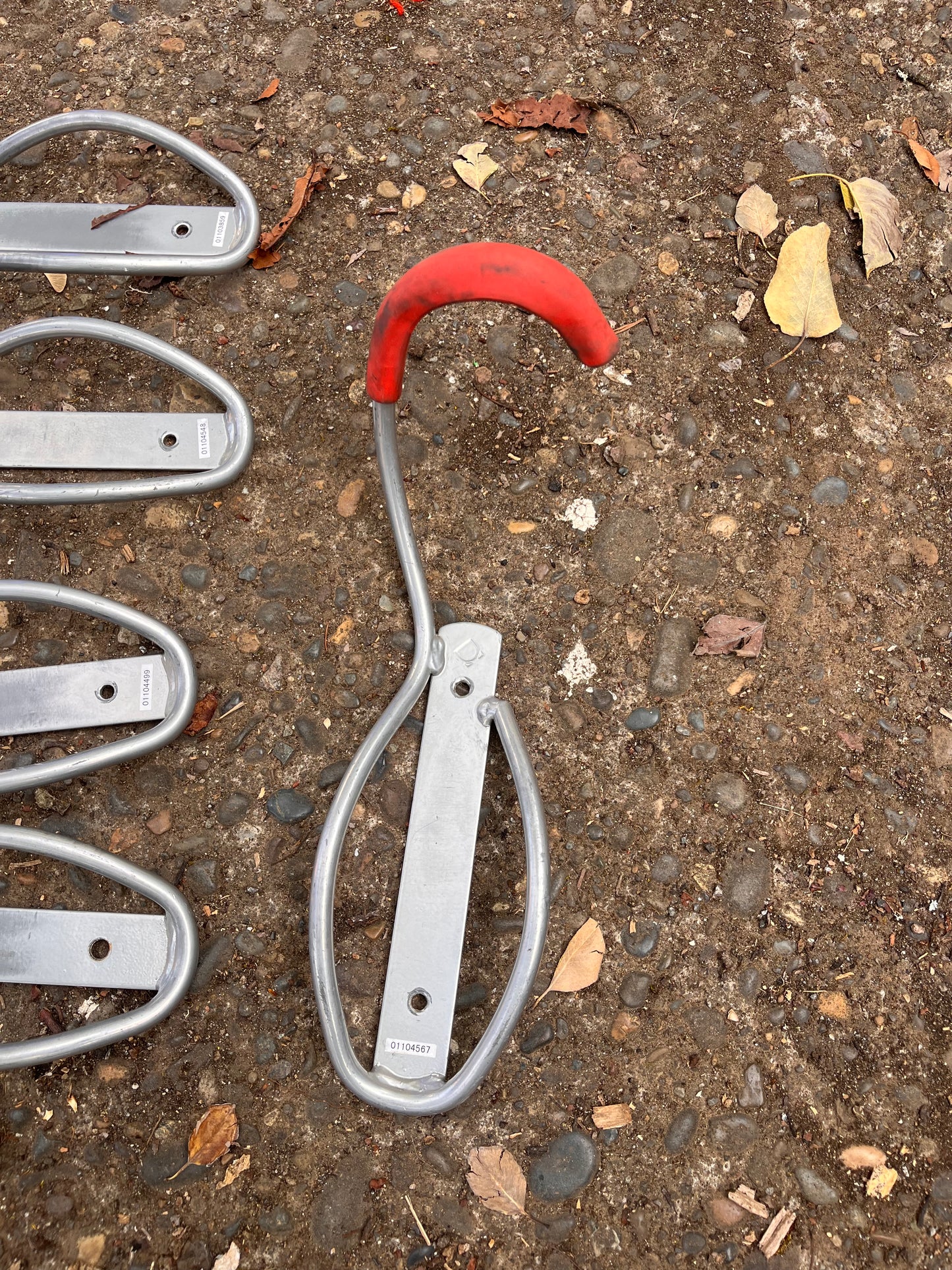 USED Delta bike rack with tray Leonardo devinvci