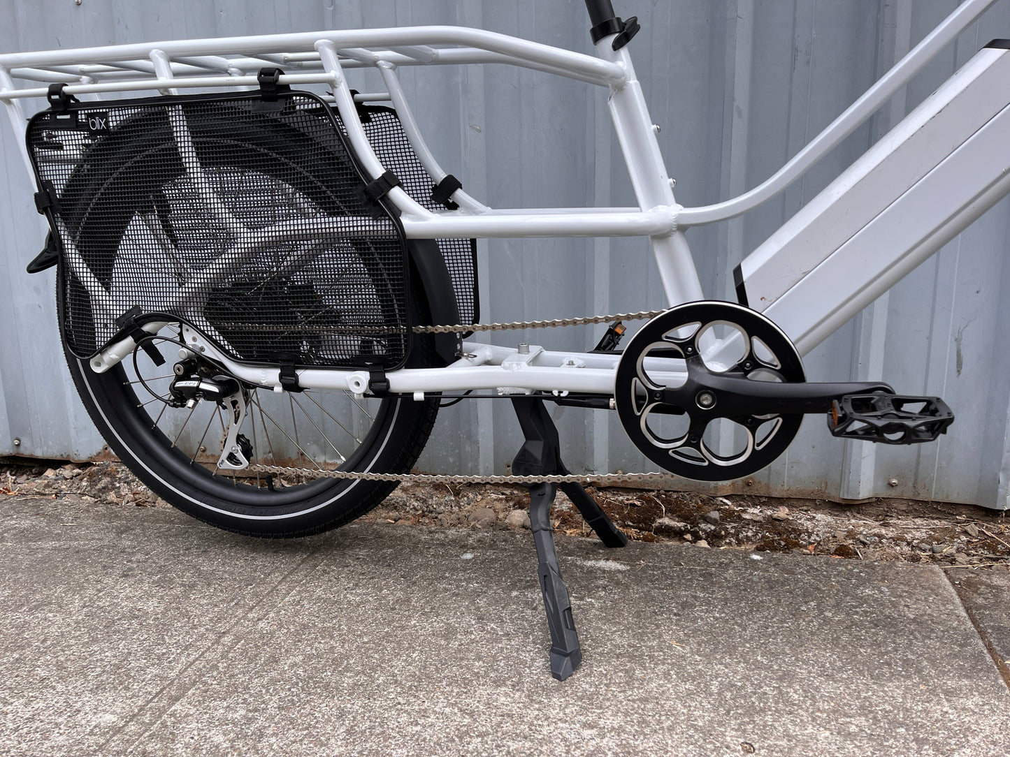 Blix Packa Genie cargo e-bike white, New