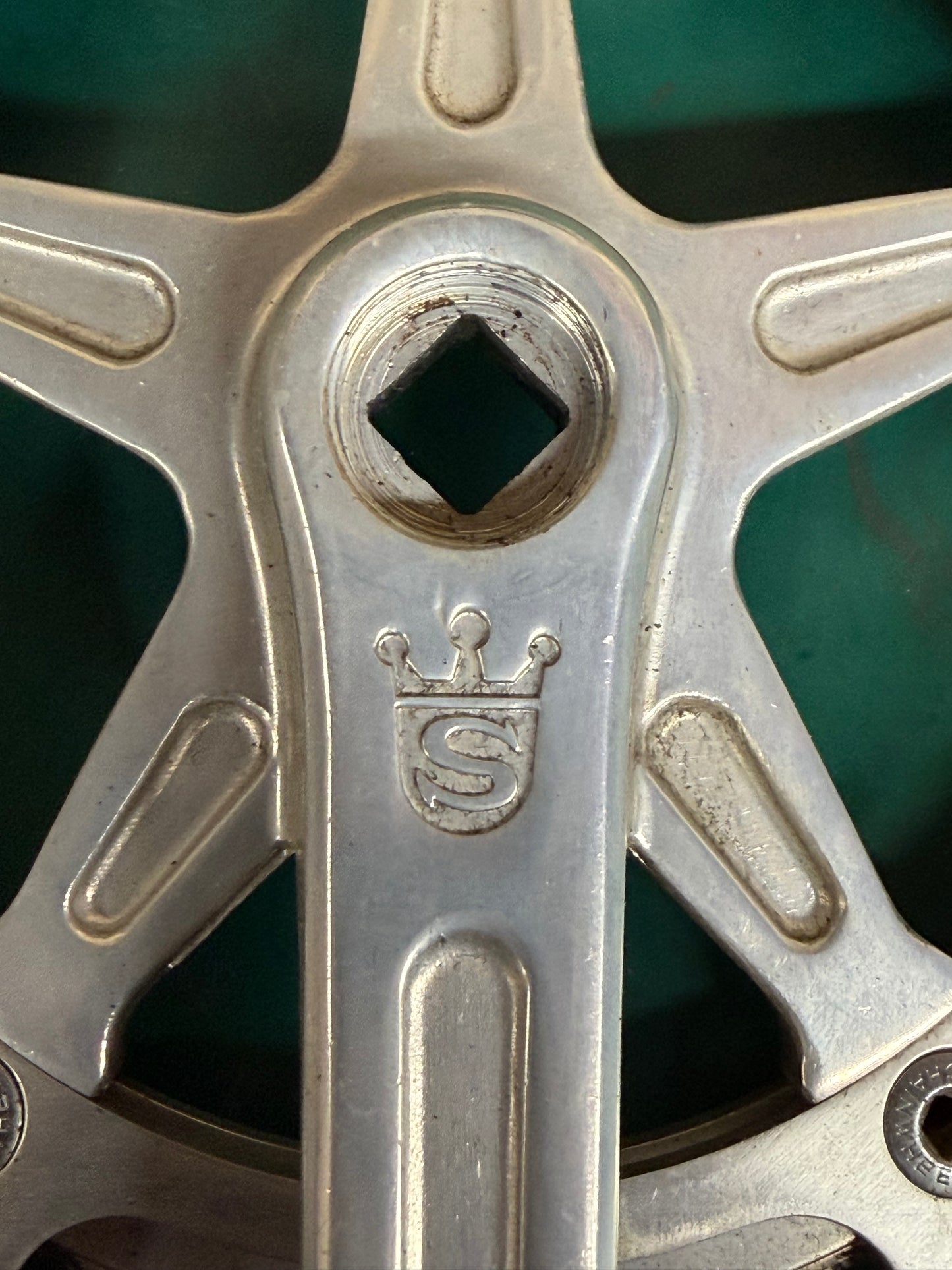 Sugino Mighty Competition crankset 144bcd crankset complete M14 french pedal thread