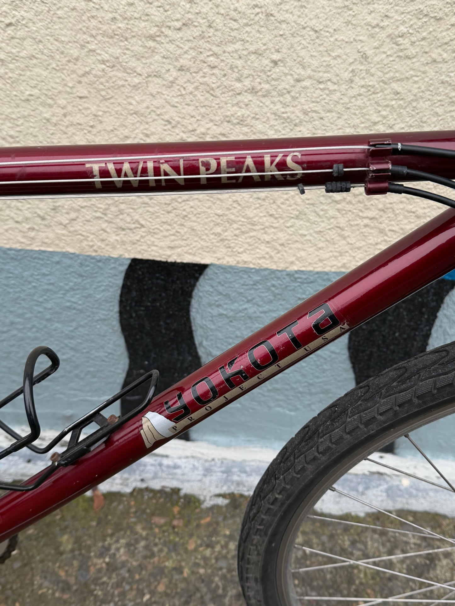 Yokota Twin Peak vintage mountain tandem bike custom refurbished 16/18”