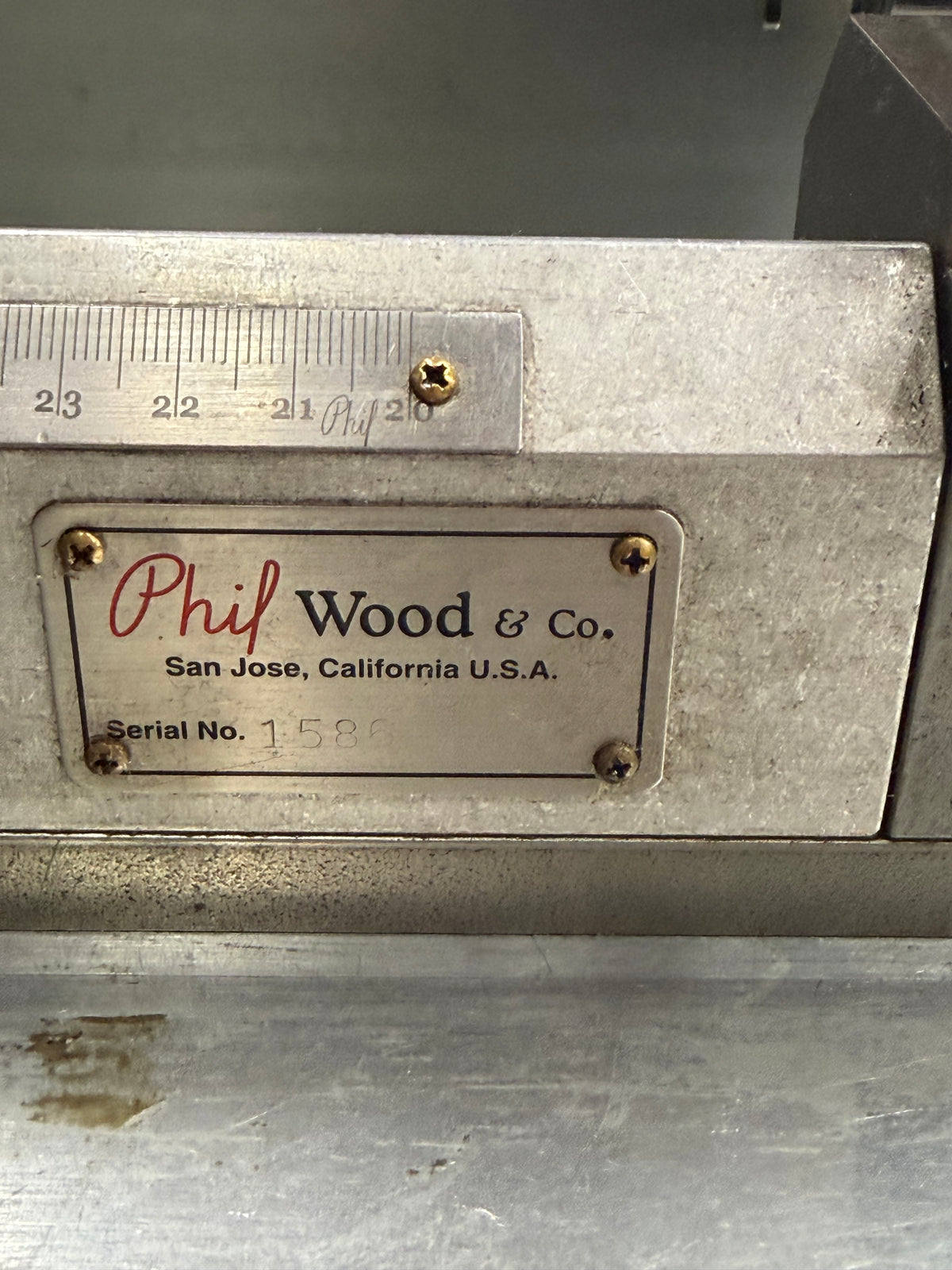 Phil Wood Spoke Cutting Machine custom refurbished