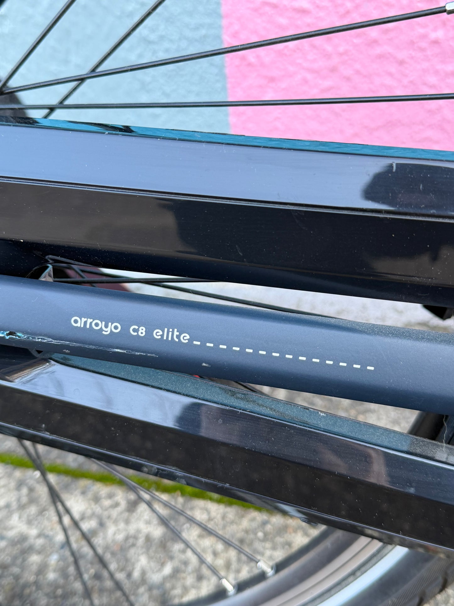 Gazelle Arroyo step thru ebike custom refurbished