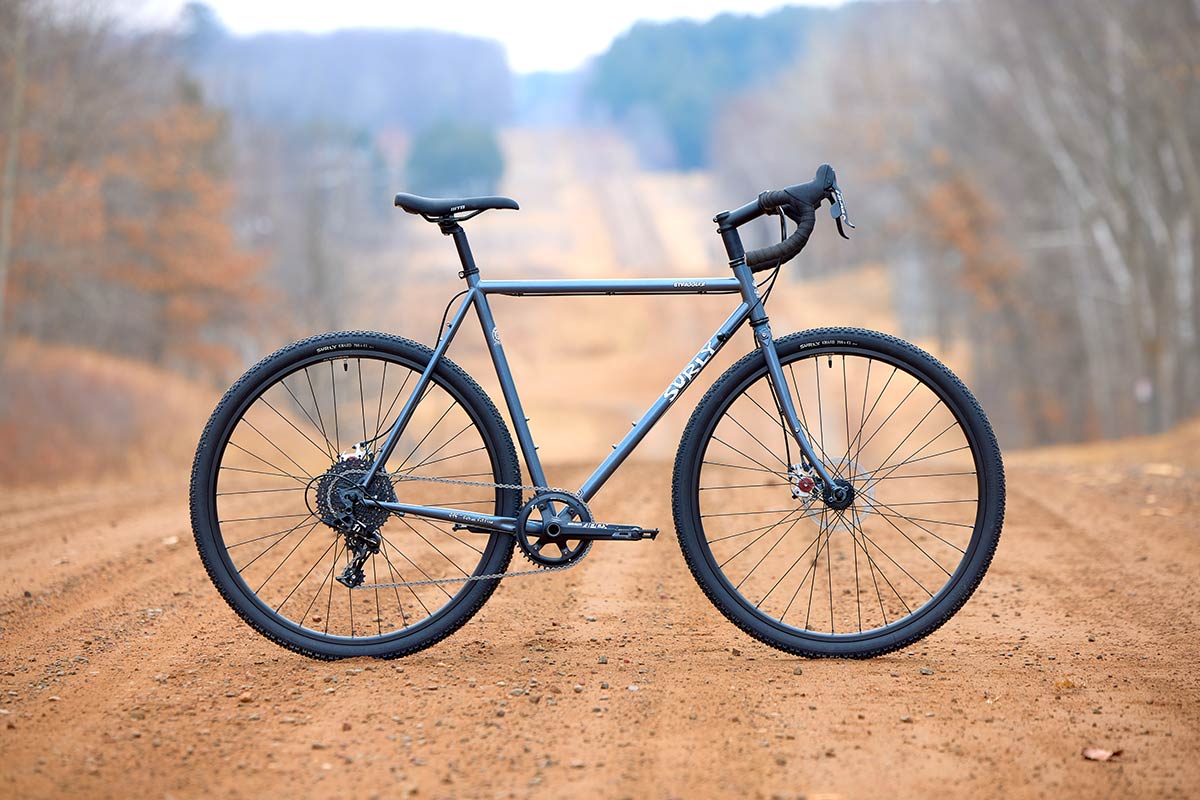 Surly Straggler Complete Bike - SRAM apex 1x11 Cold Steel Blue
