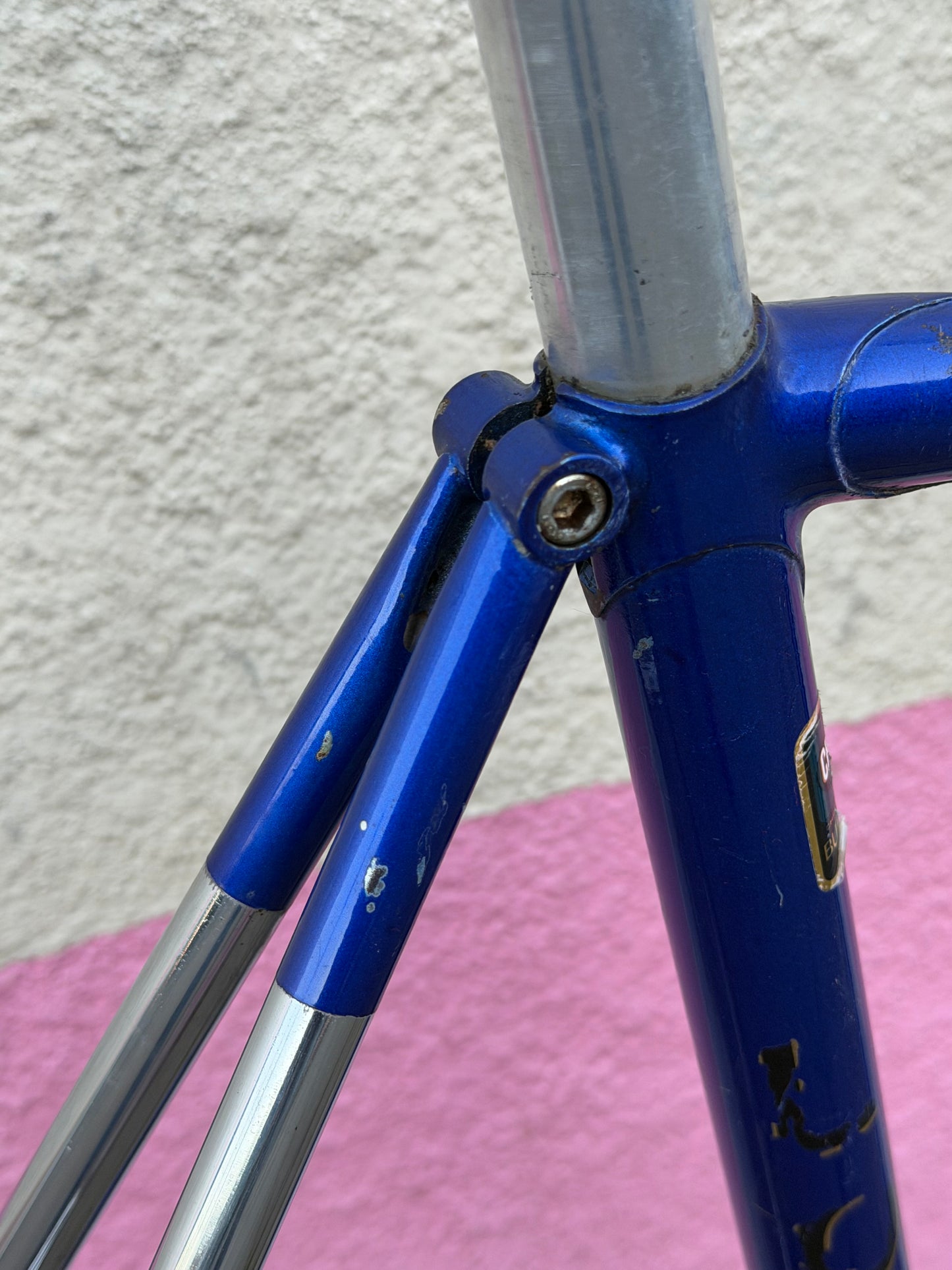 Lotus Classique road Bike frameset 57cm vintage 1984