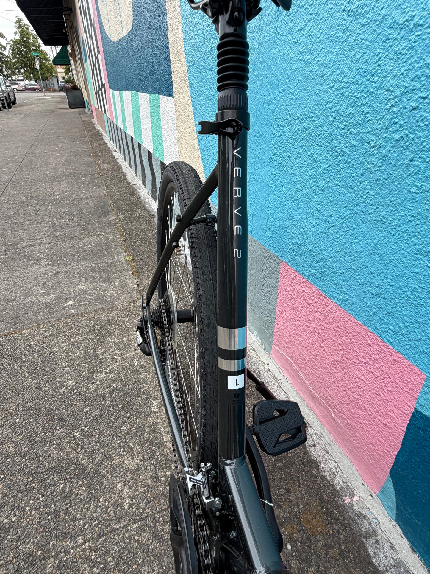 Trek Verve hybrid bike LARGE 700c wheels custom refurbished