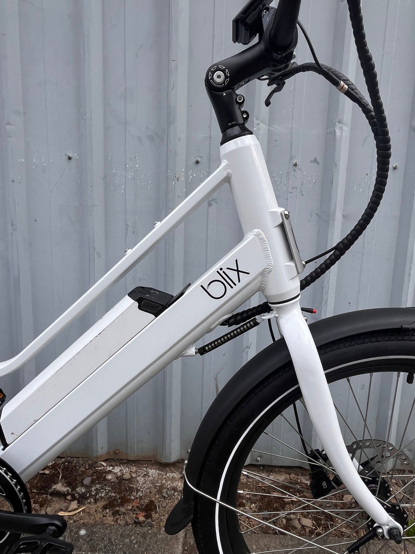 Blix Packa Genie cargo e-bike white, New