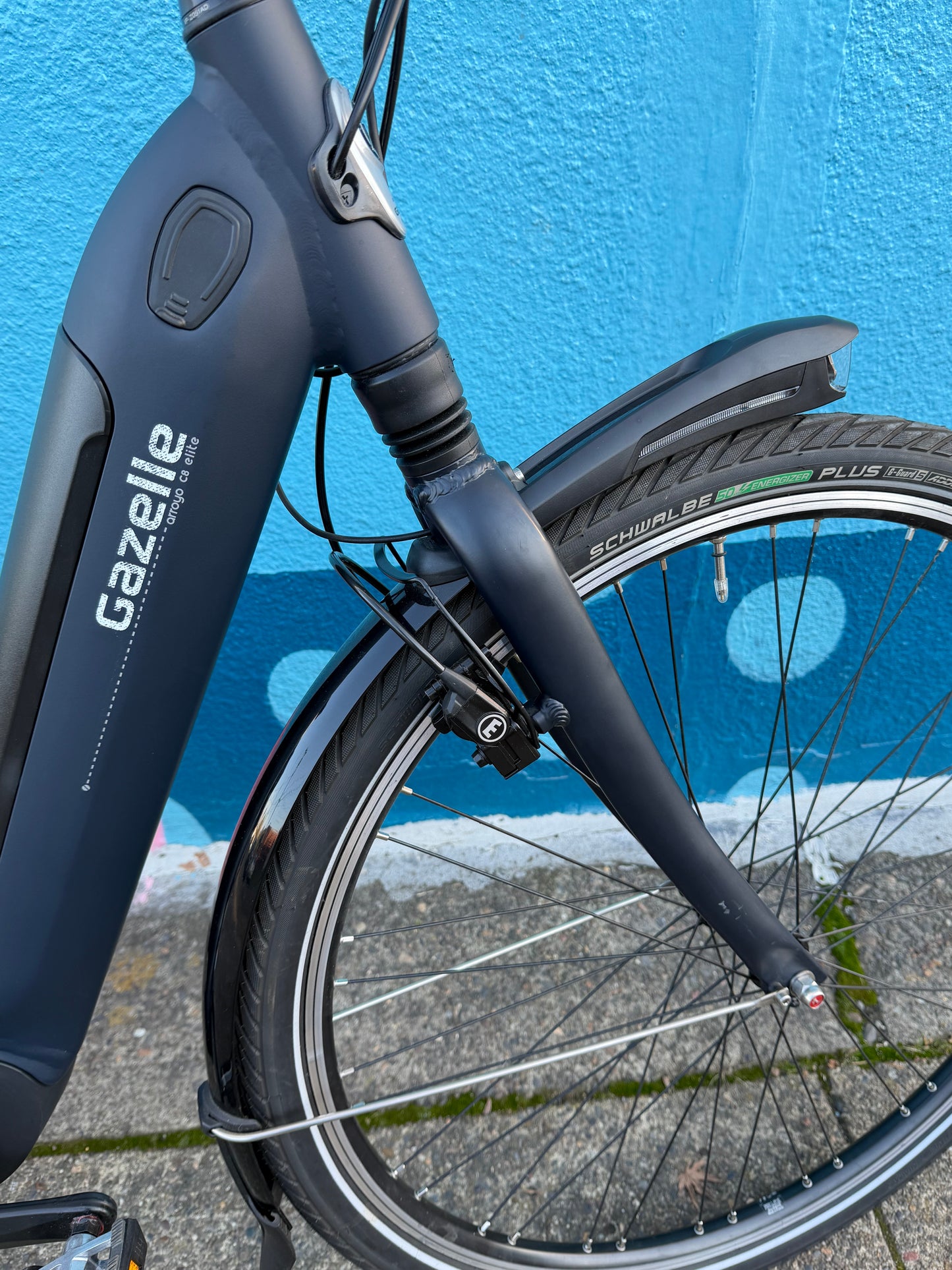 Gazelle Arroyo step thru ebike custom refurbished