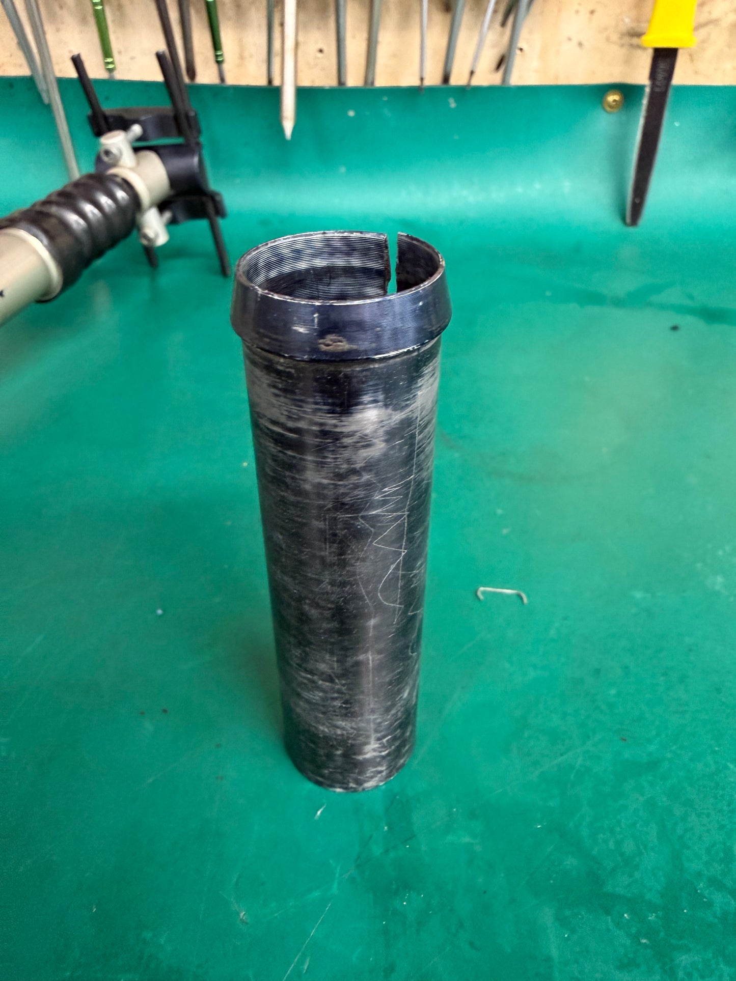 USE XCR Shock Post vintage ATB 25.0 w 27.0 shim 385mm length.