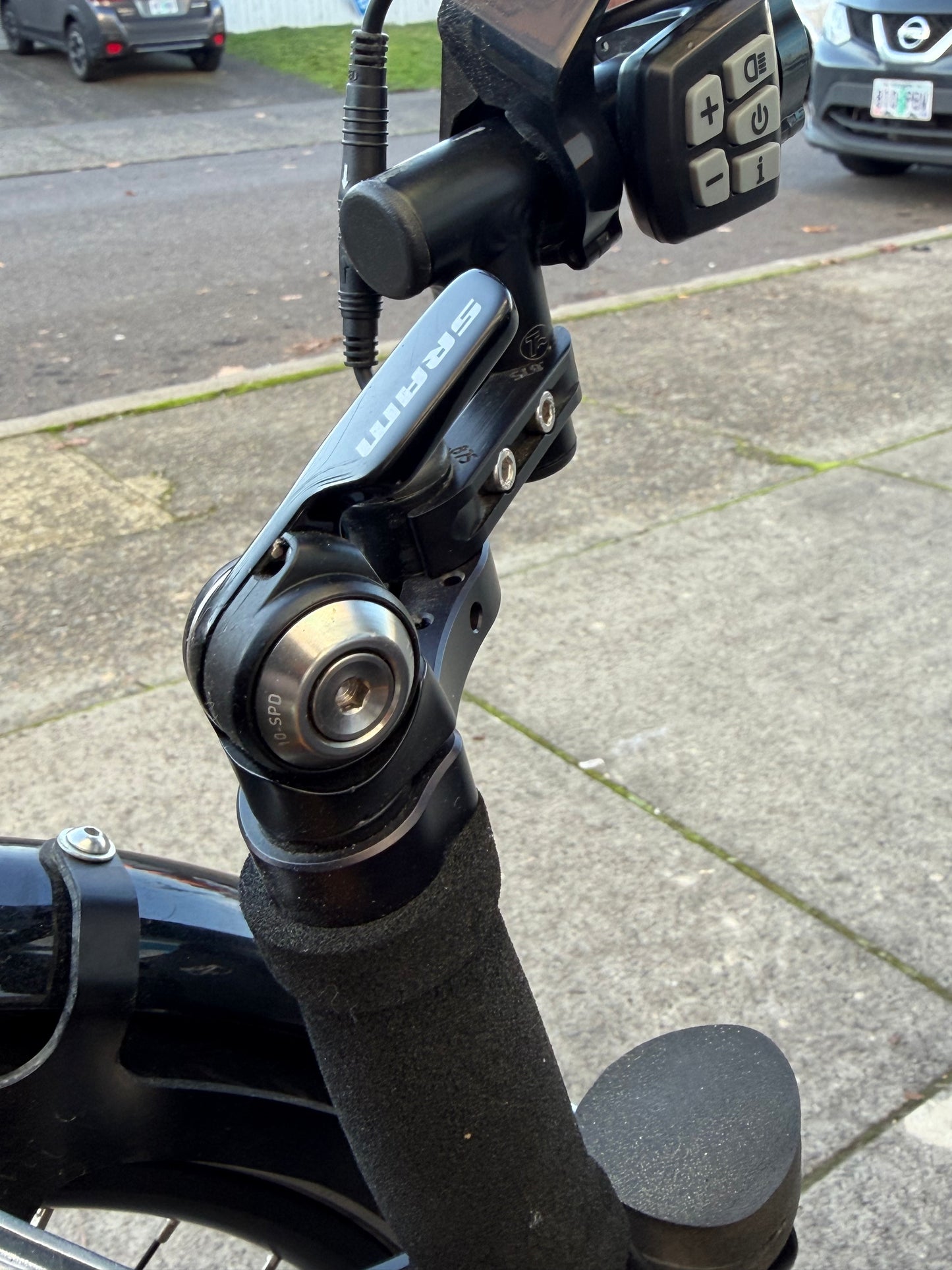 Catrike e-trail recumbent trike, folding with bafang mid drive motor. Custom refurbished.