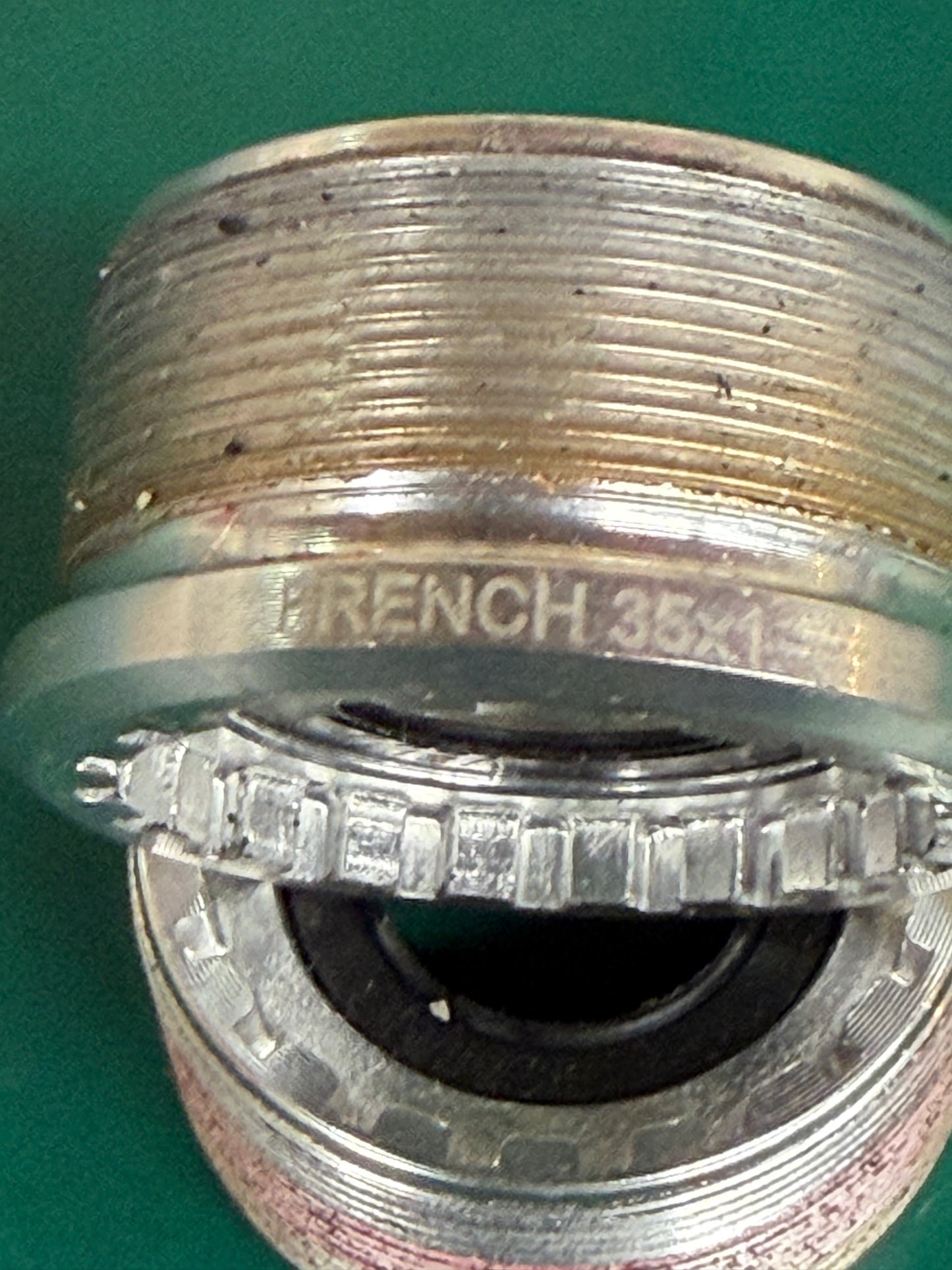 Velo Orange French thread BB cups - cups only 35x1 R/R threading