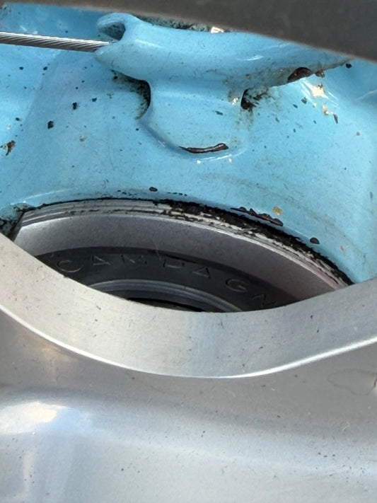 Carlton road bike vintage 60s 70s era, 55cm frame campag parts kintsugi custom refurbished