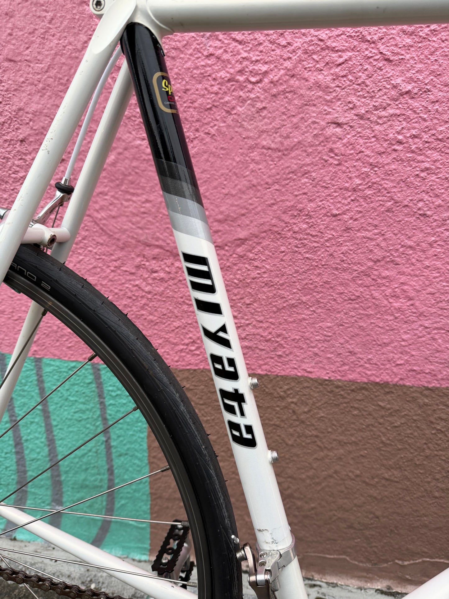 Miyata 912 vintage city bike porteur 59cm frame 700c wheels custom refurbished