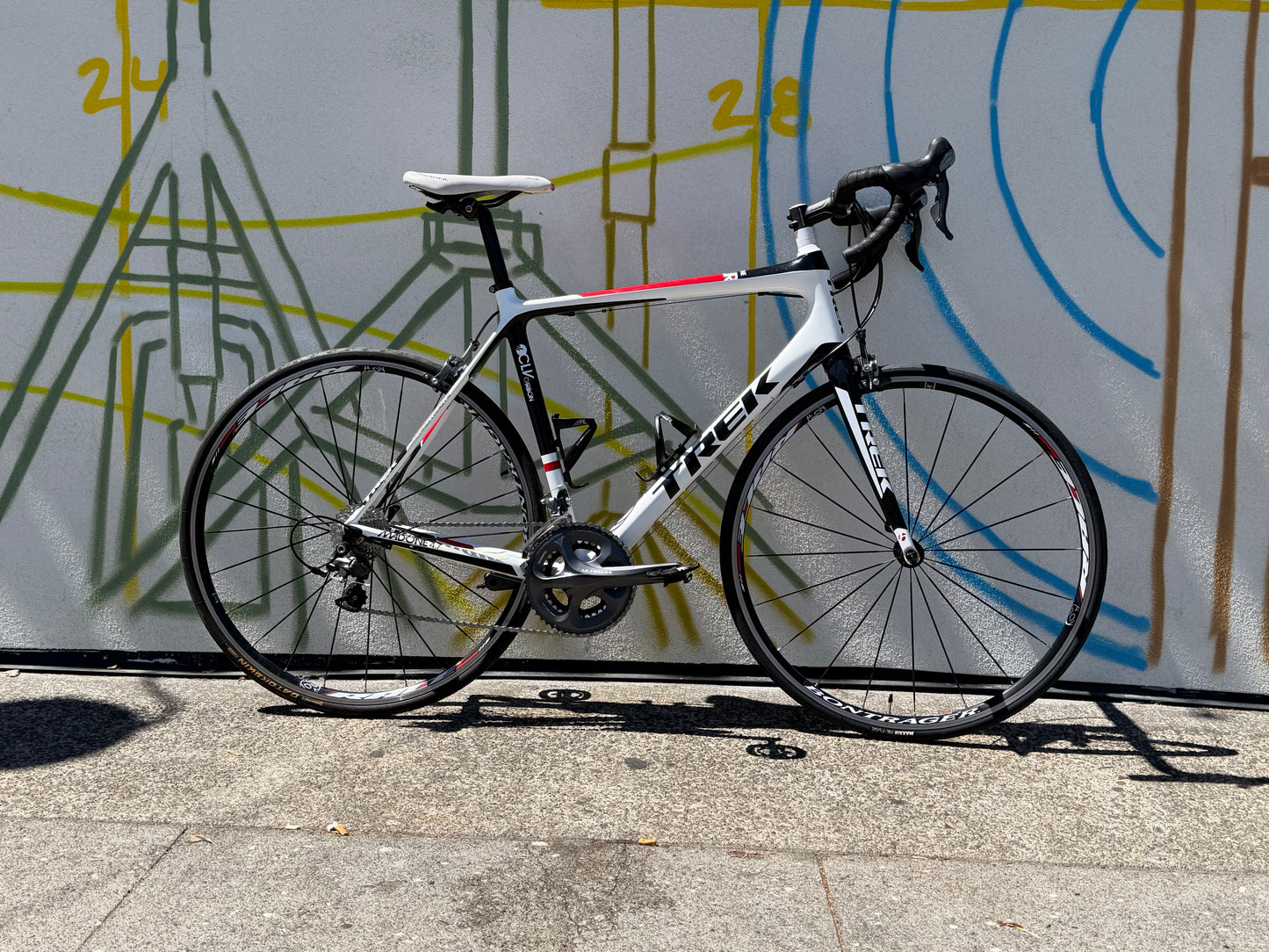 Trek Madone 4.5 carbon road bike Shimano Ultegra 54cm custom refurbished