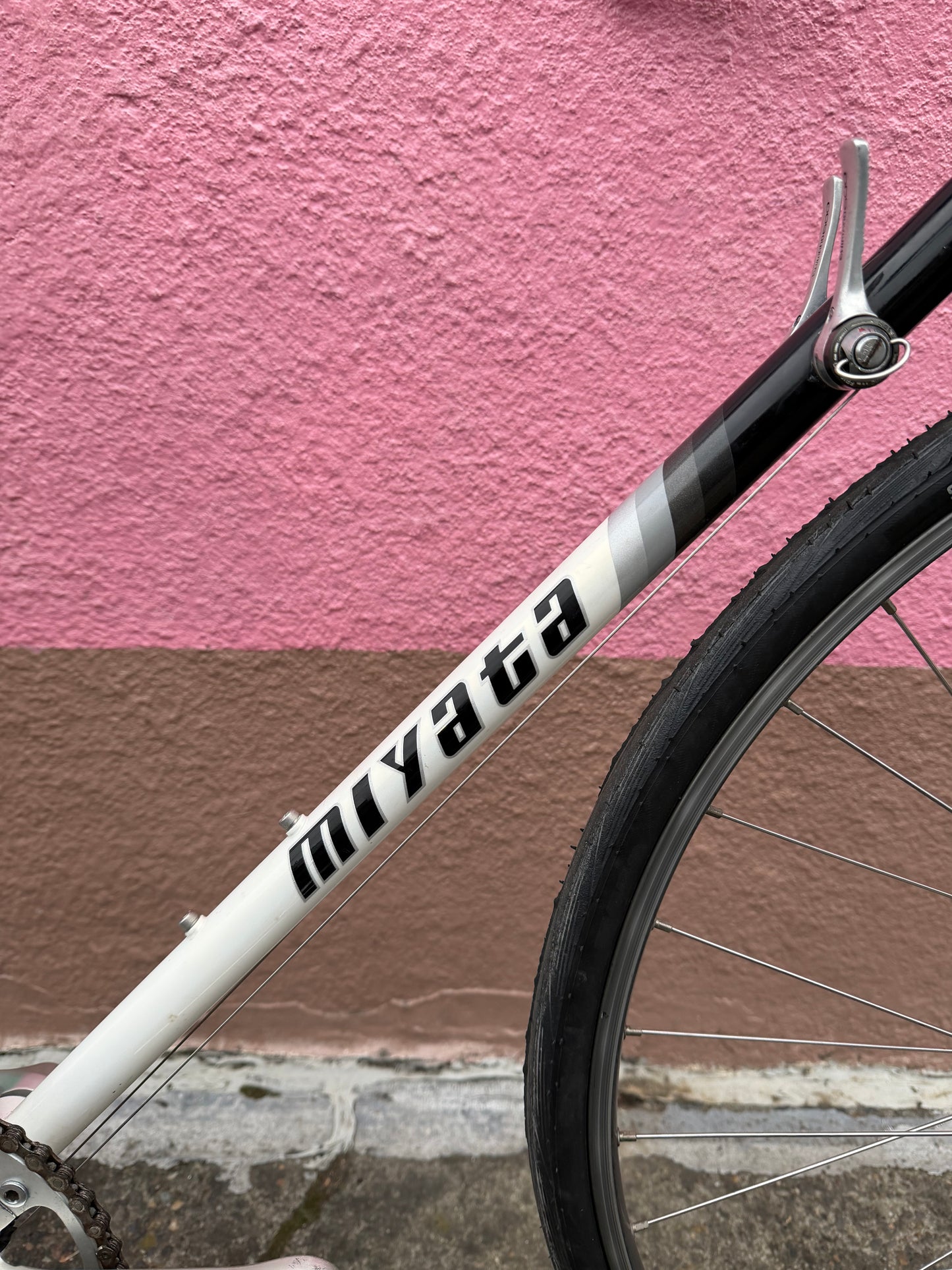 Miyata 912 vintage city bike porteur 59cm frame 700c wheels custom refurbished