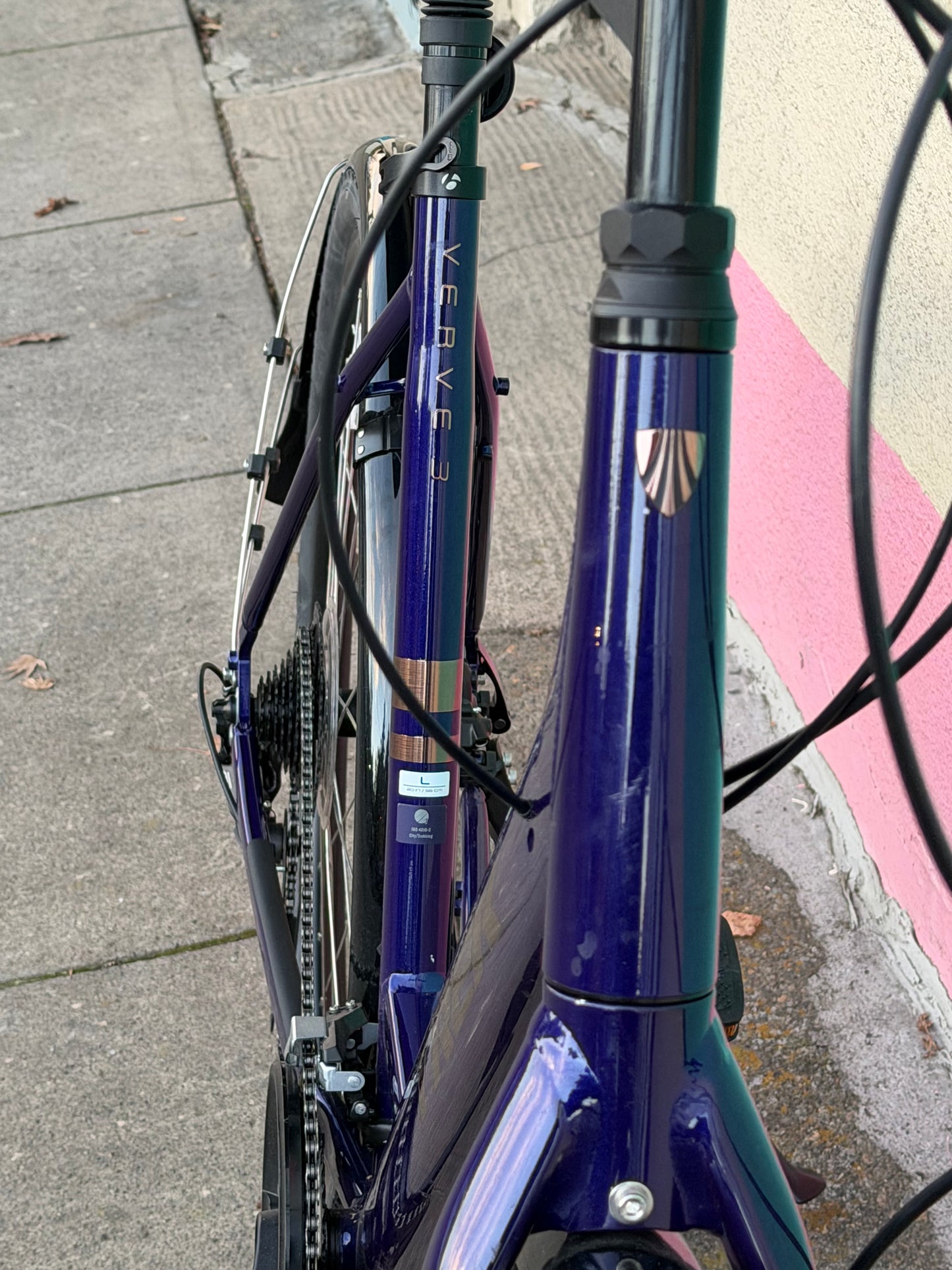 Trek verve step thru bike large custom refurbished