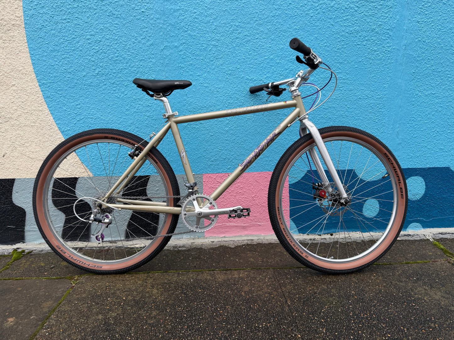 Specialized stumpjumper FS restomod bike custom refurbished 17” frame