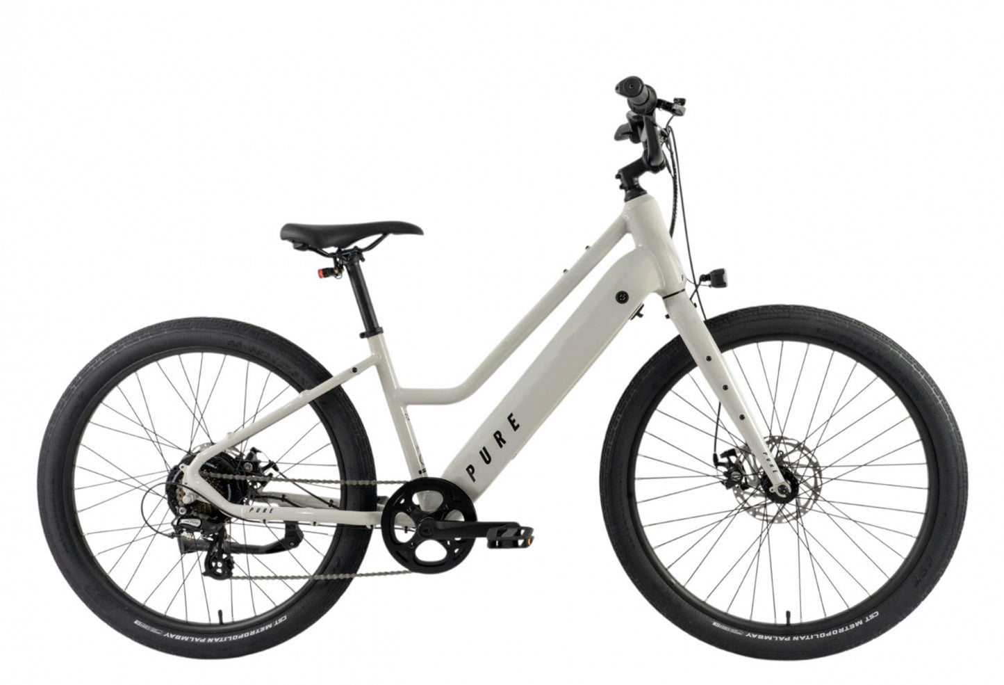 PURE CYCLES FLUX E-Assist e-bike, Putty