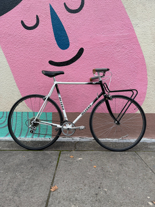 Miyata 912 vintage city bike porteur 59cm frame 700c wheels custom refurbished