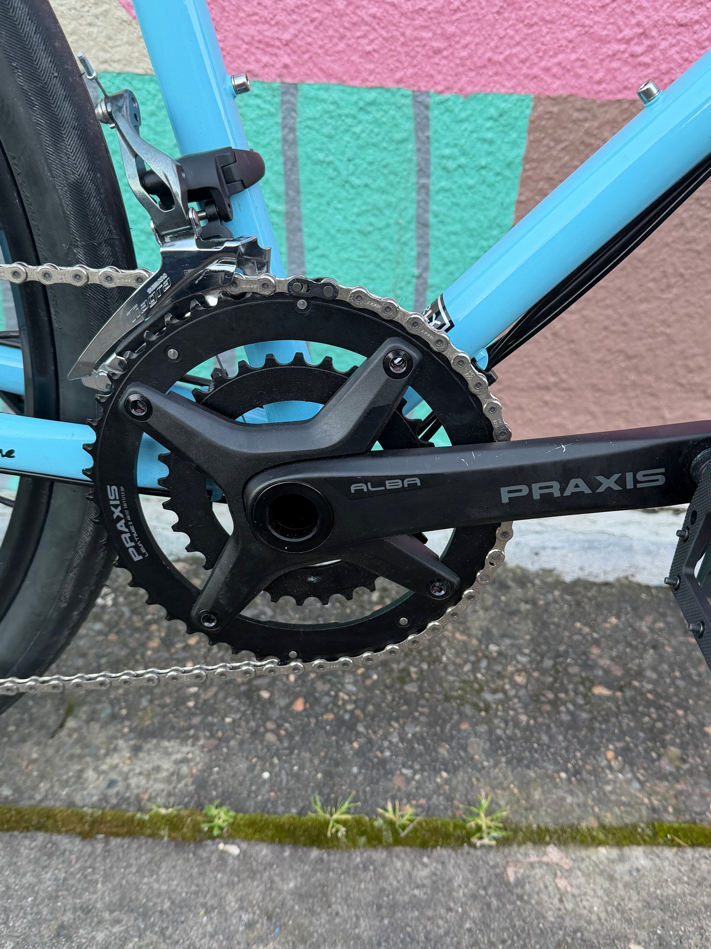 Surly Preamble Custom All-Road Bike Microshift Sword Praxis 2x10 Monkeyflower medium.