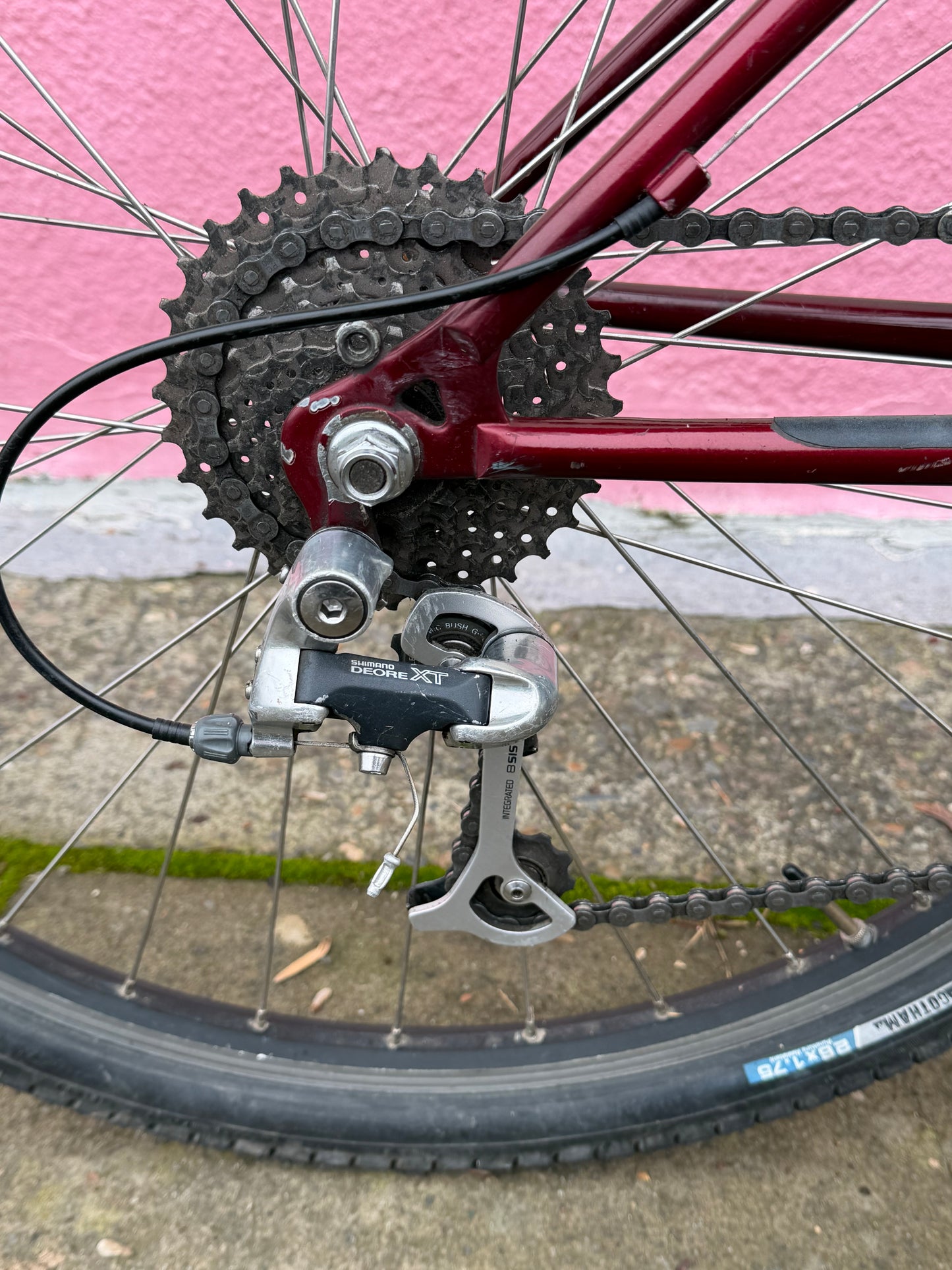 Yokota Twin Peak vintage mountain tandem bike custom refurbished 16/18”