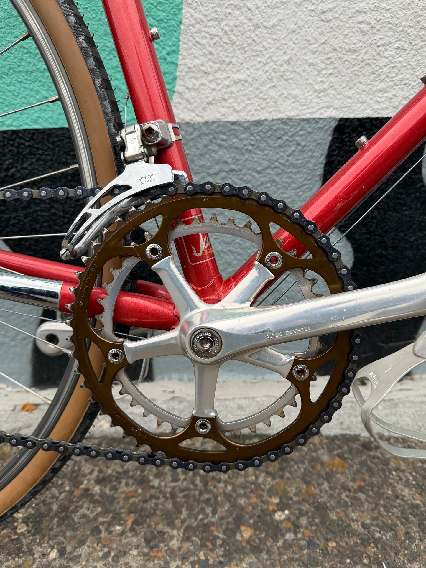 Centurion Turbo road bike vintage 58cm frame 700c wheels custom refurbished