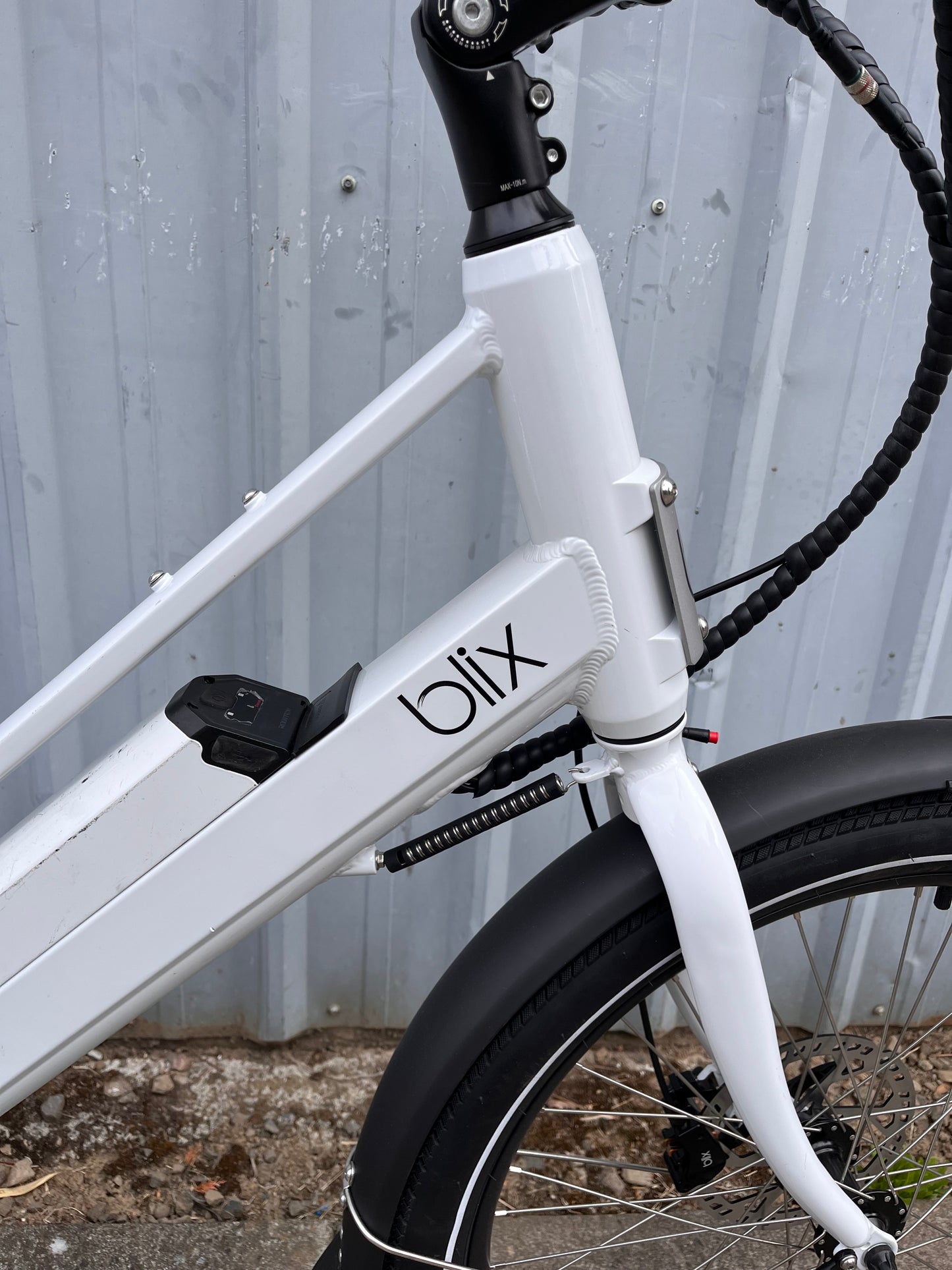 Blix Packa Genie cargo e-bike white, New