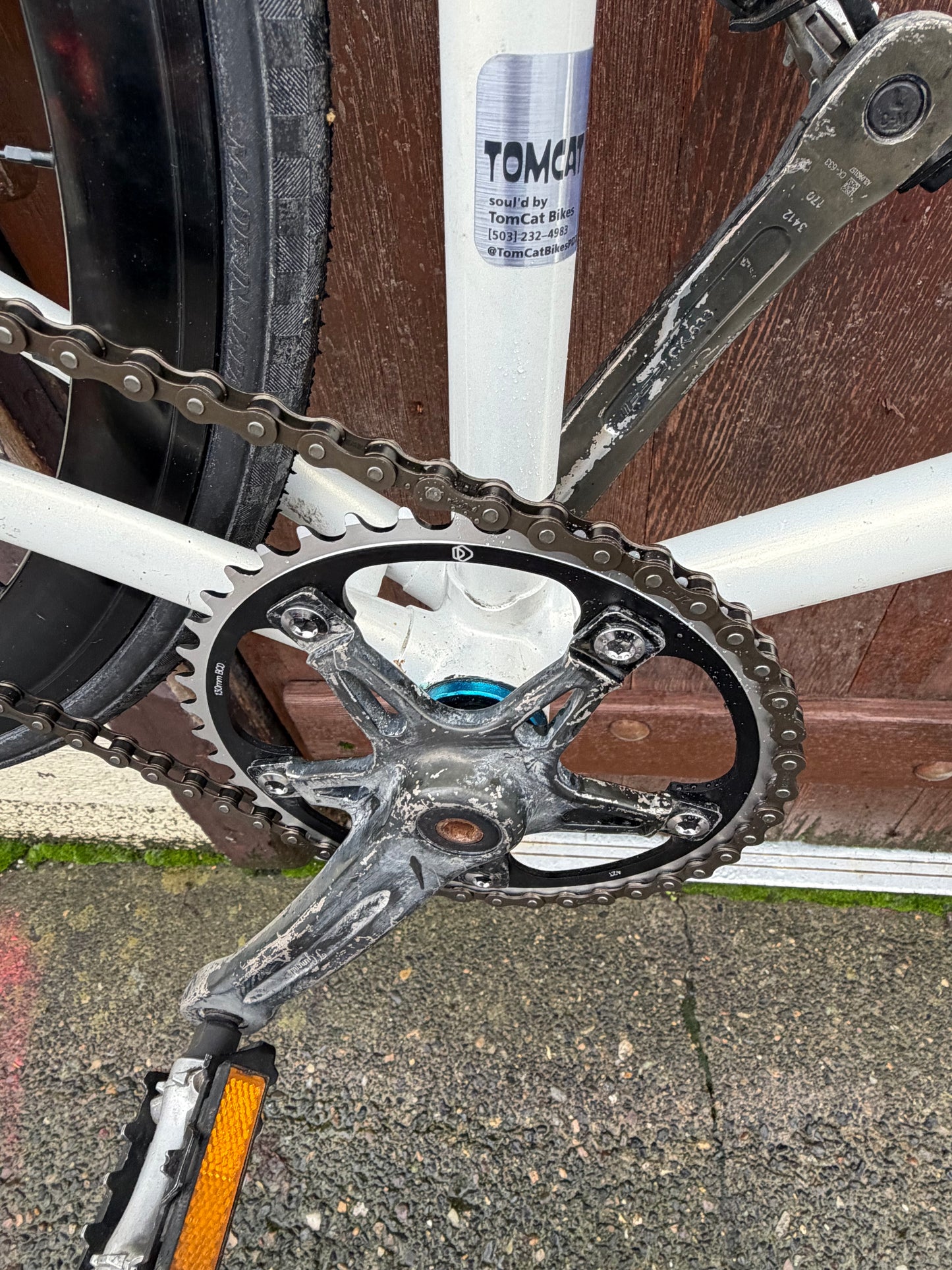 Miyata 912 vintage road bike singlespeed 58cm custom refurbished