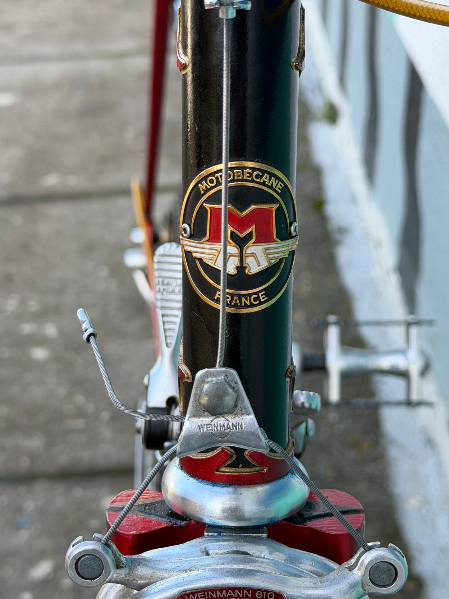 Motobecane Grand Jubilee road bike 57cm French Swiss custom refurbished