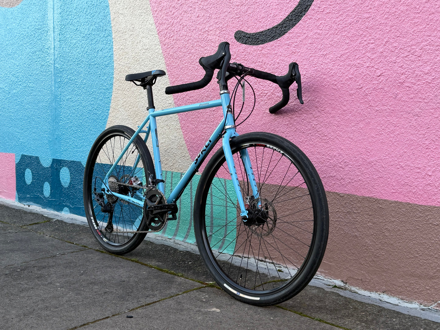 Surly Preamble Custom All-Road Bike Microshift Sword Praxis 2x10 Monkeyflower medium.