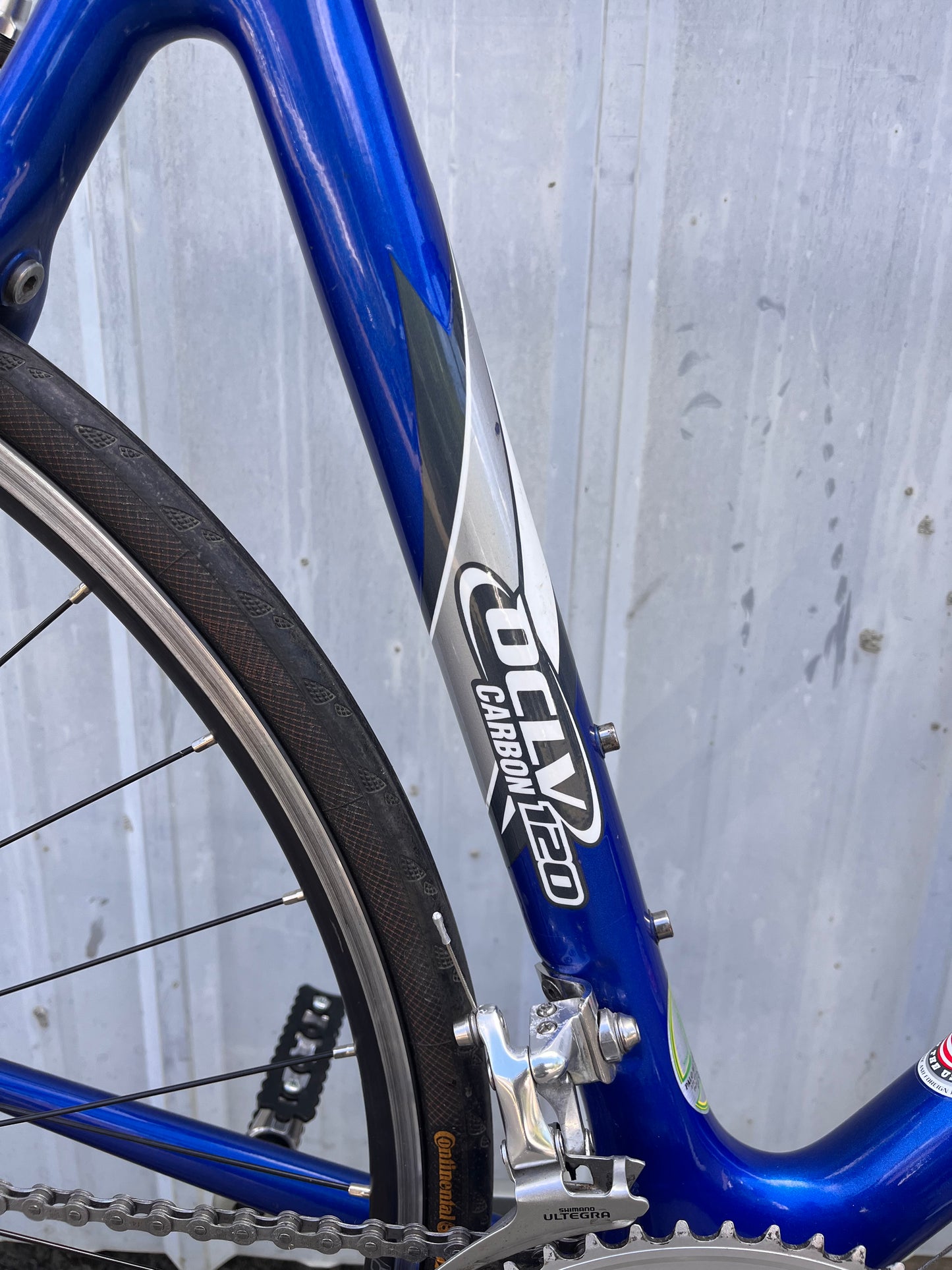 Trek OCLV 1200 carbon road bike Shimano Ultegra 3x9 w 700c wheels 54cm frame custom refurbished