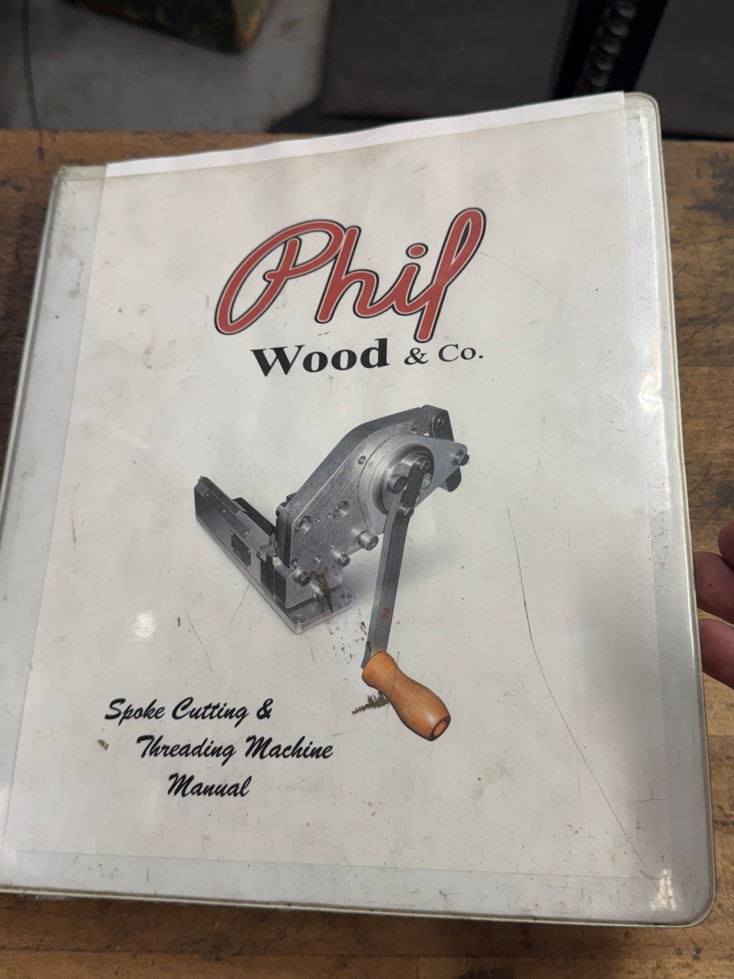 Phil Wood Spoke Cutting Machine custom refurbished