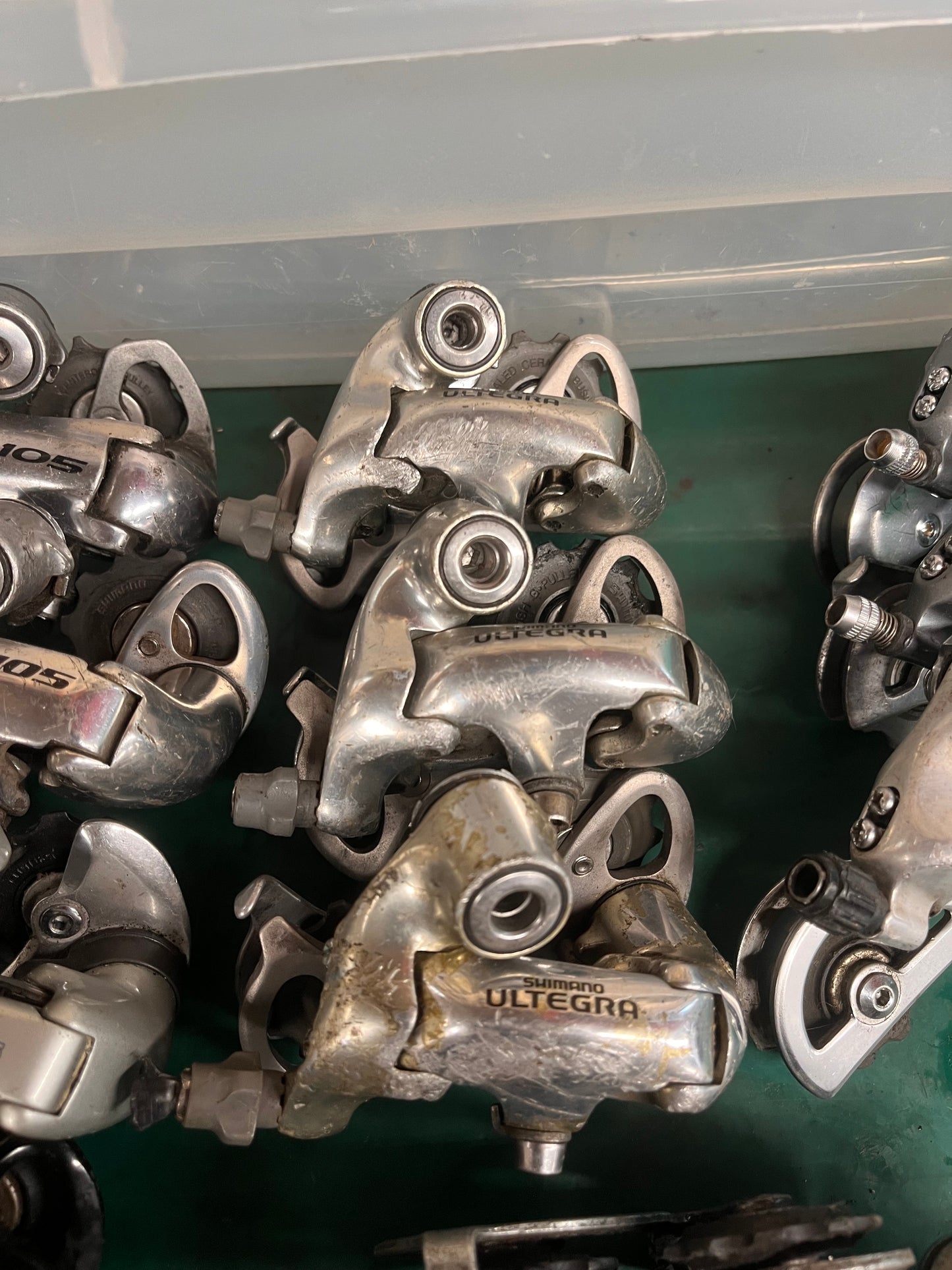 Lot of Shimano short cage index derailleurs- CLEARANCE