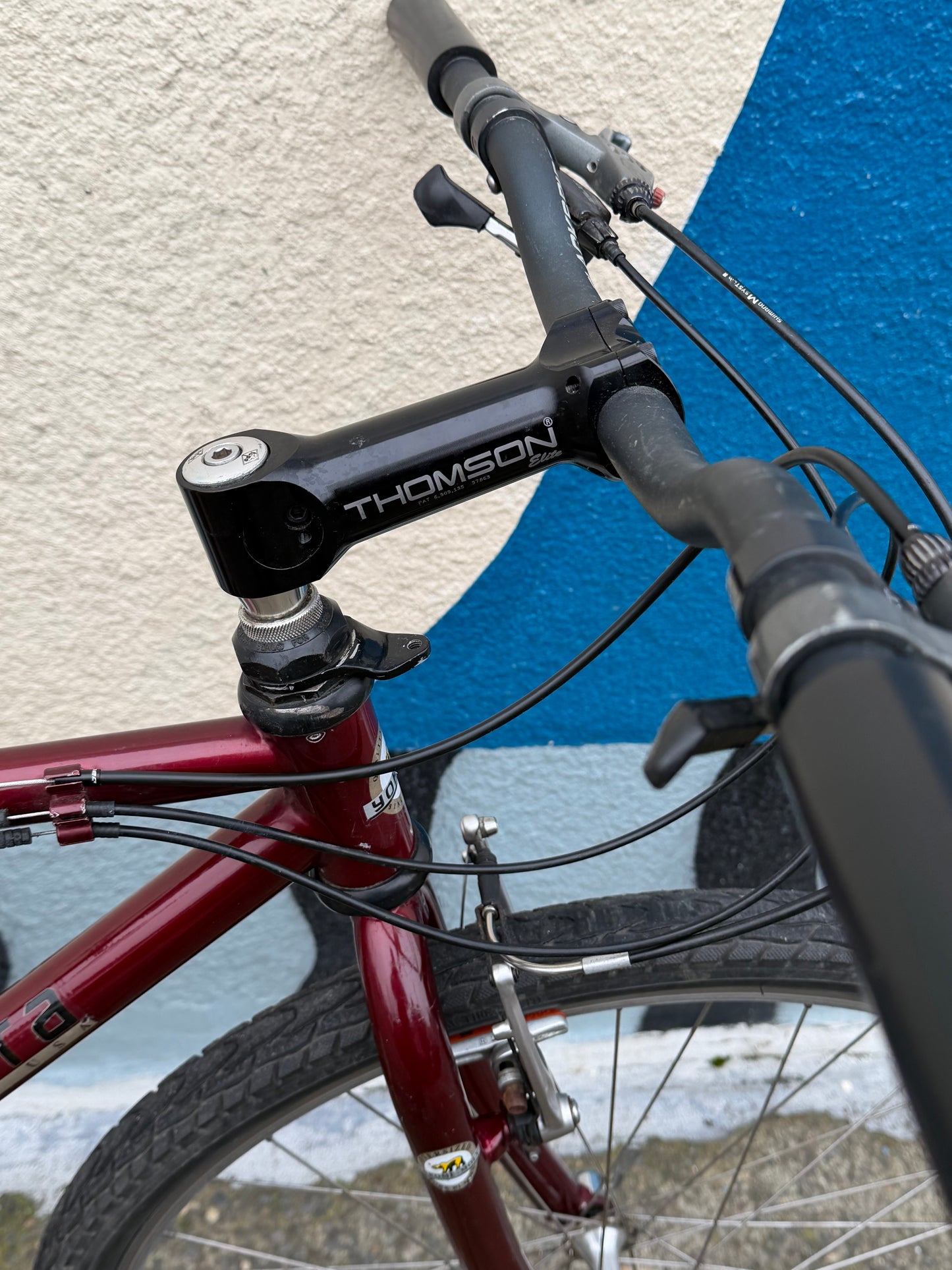 Yokota Twin Peak vintage mountain tandem bike custom refurbished 16/18”