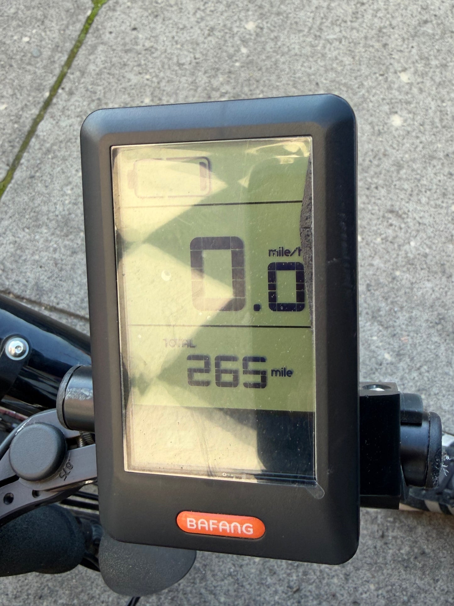 Catrike e-trail recumbent trike, folding with bafang mid drive motor. Custom refurbished.