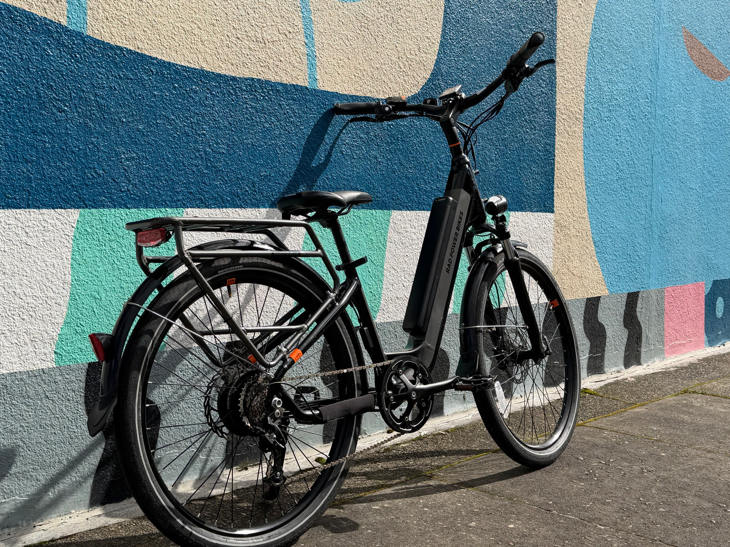 Radpower e-bikes RadCity5 electric assist bicycle custom refurbished