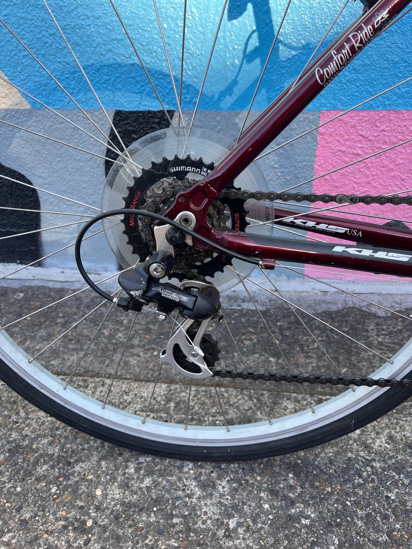 KHS Westwood hybrid bike medium 700c custom refurbished